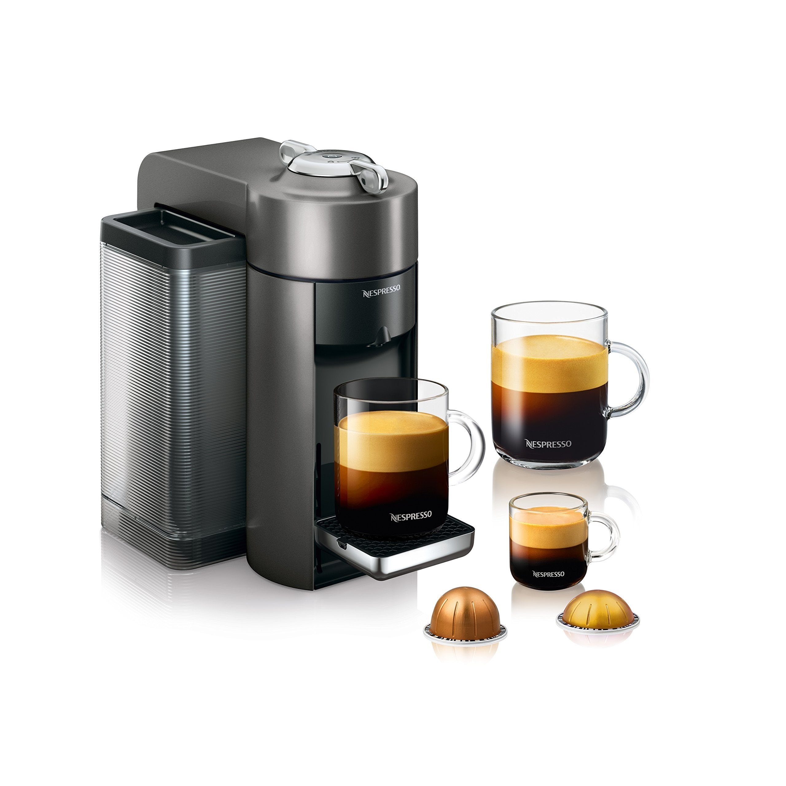 Nespresso Vertuo Coffee and Espresso Maker by De'Longhi, Titan
