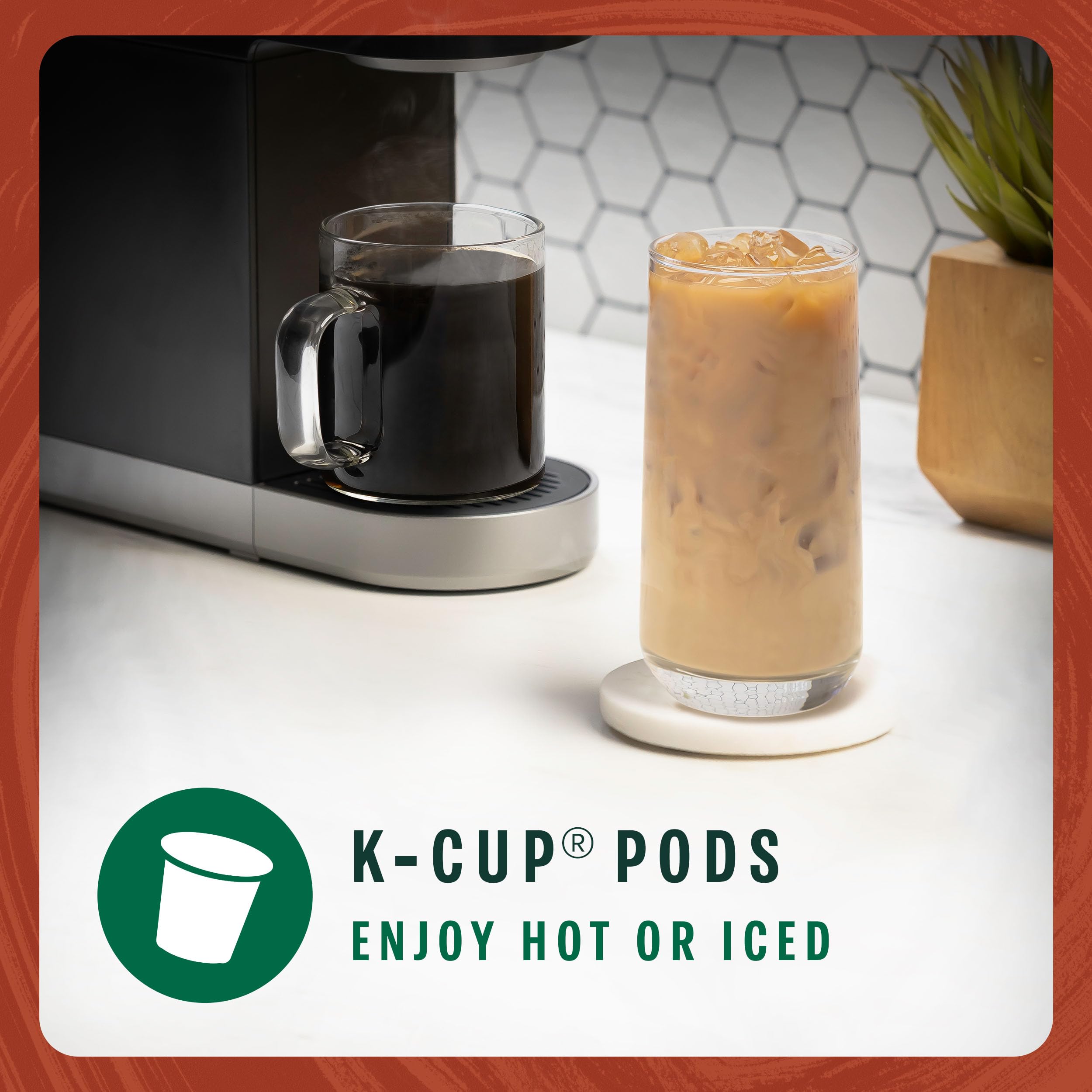 Starbucks K-Cup Coffee Pods, Starbucks Blonde Roast Hot or Iced Coffee, Veranda Blend, 96 Keurig Pods