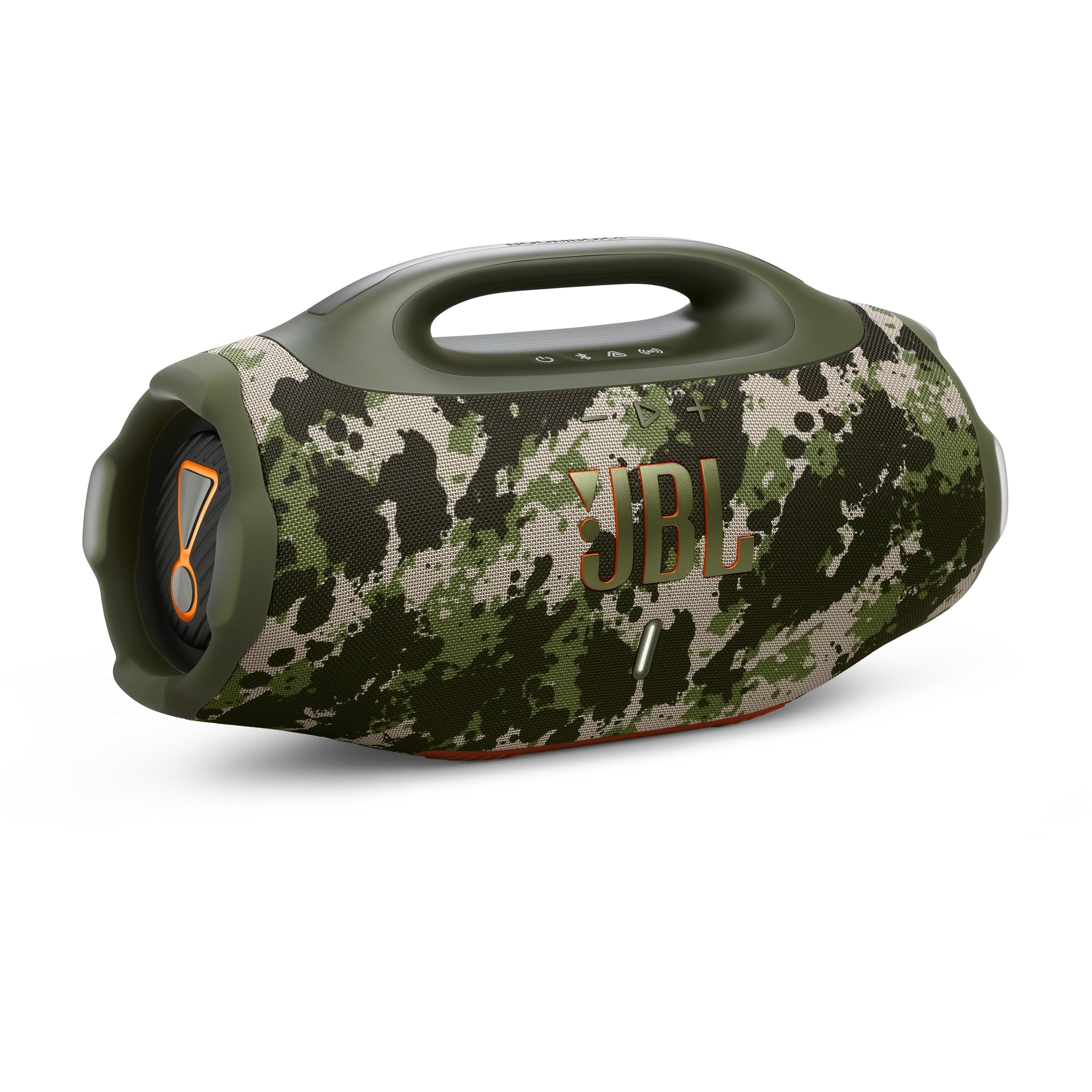 JBL Boombox 4 - Most Powerful Portable Waterproof Speaker with Massive Pro Sound, Up to 34 Hours of Playtime, & Multi-Speaker Connection by Auracast™ (Black)