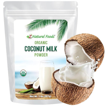 Z Natural Foods Premium Whole Milk Powder - Powdered Milk for Baking, Cooking, Drinks - Dry Milk Powder, Pasteurized, Non-GMO, Gluten-Free, Kosher-Certified, 5 lbs
