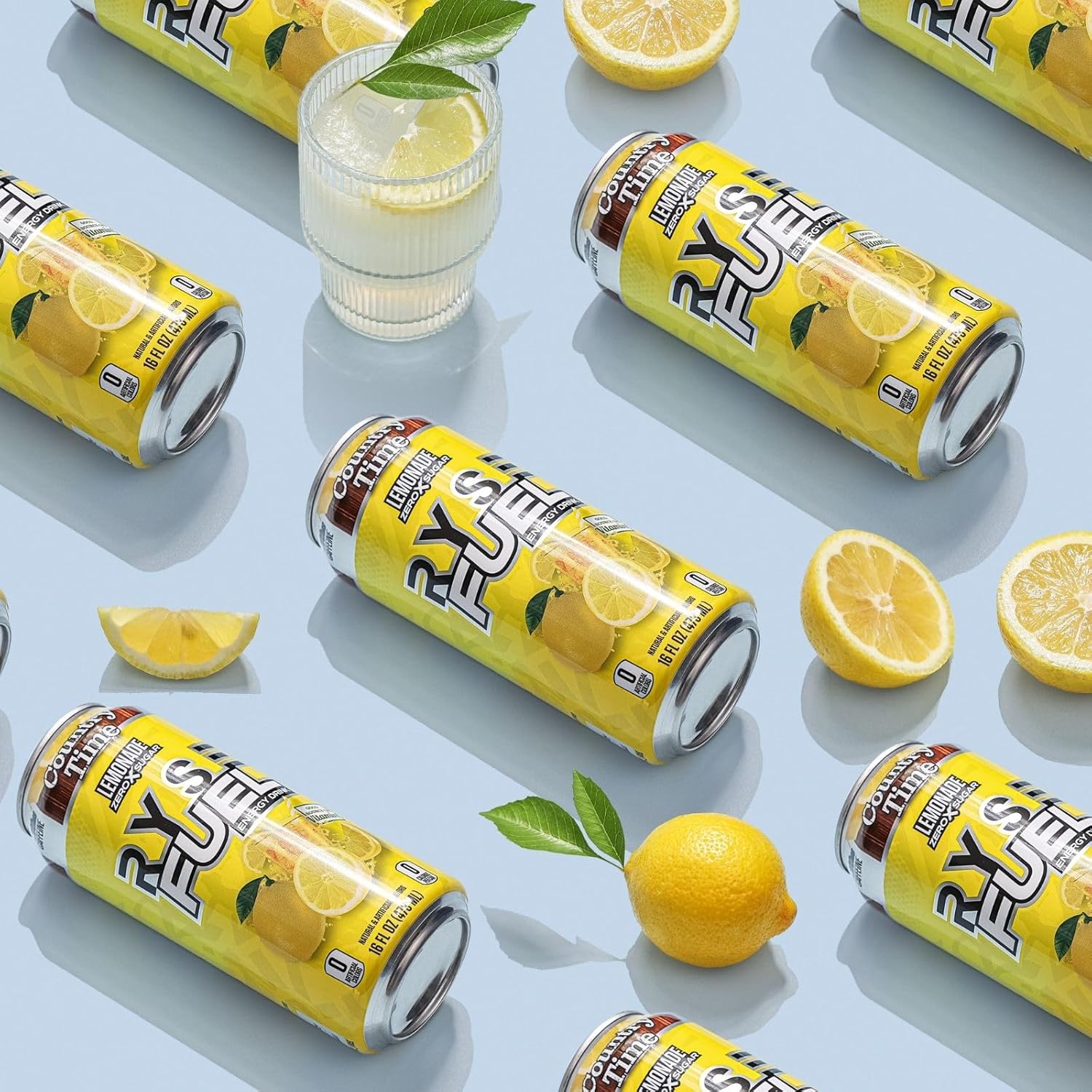RYSE Fuel Energy Drink - Variety Pack - Sugar Free, Gluten Free & Vegan - 200mg Natural Caffeine, Taurine & Choline for Focus & Energy - No Artificial Colors - 16 fl oz Cans (12-Pack)