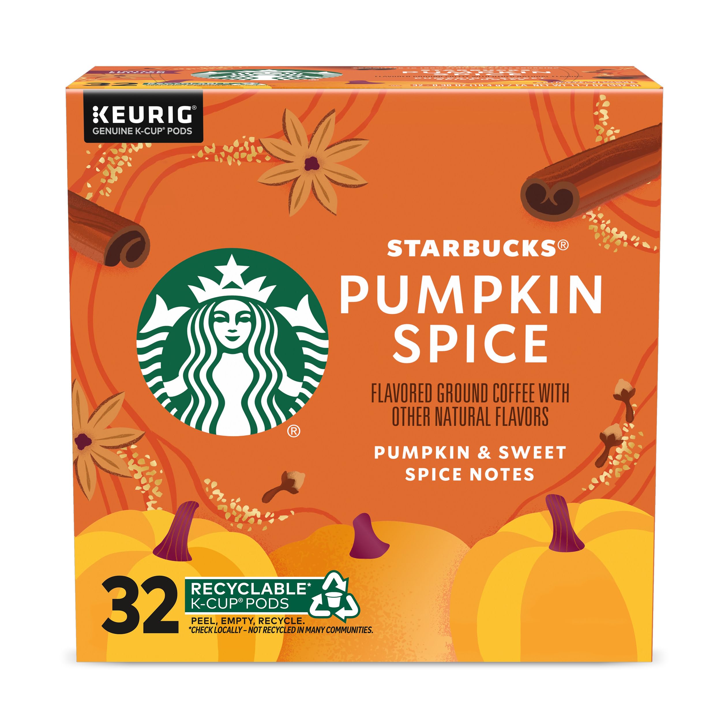 Starbucks K-Cup Coffee Pods, Starbucks Blonde Roast Hot or Iced Coffee, Veranda Blend, 96 Keurig Pods
