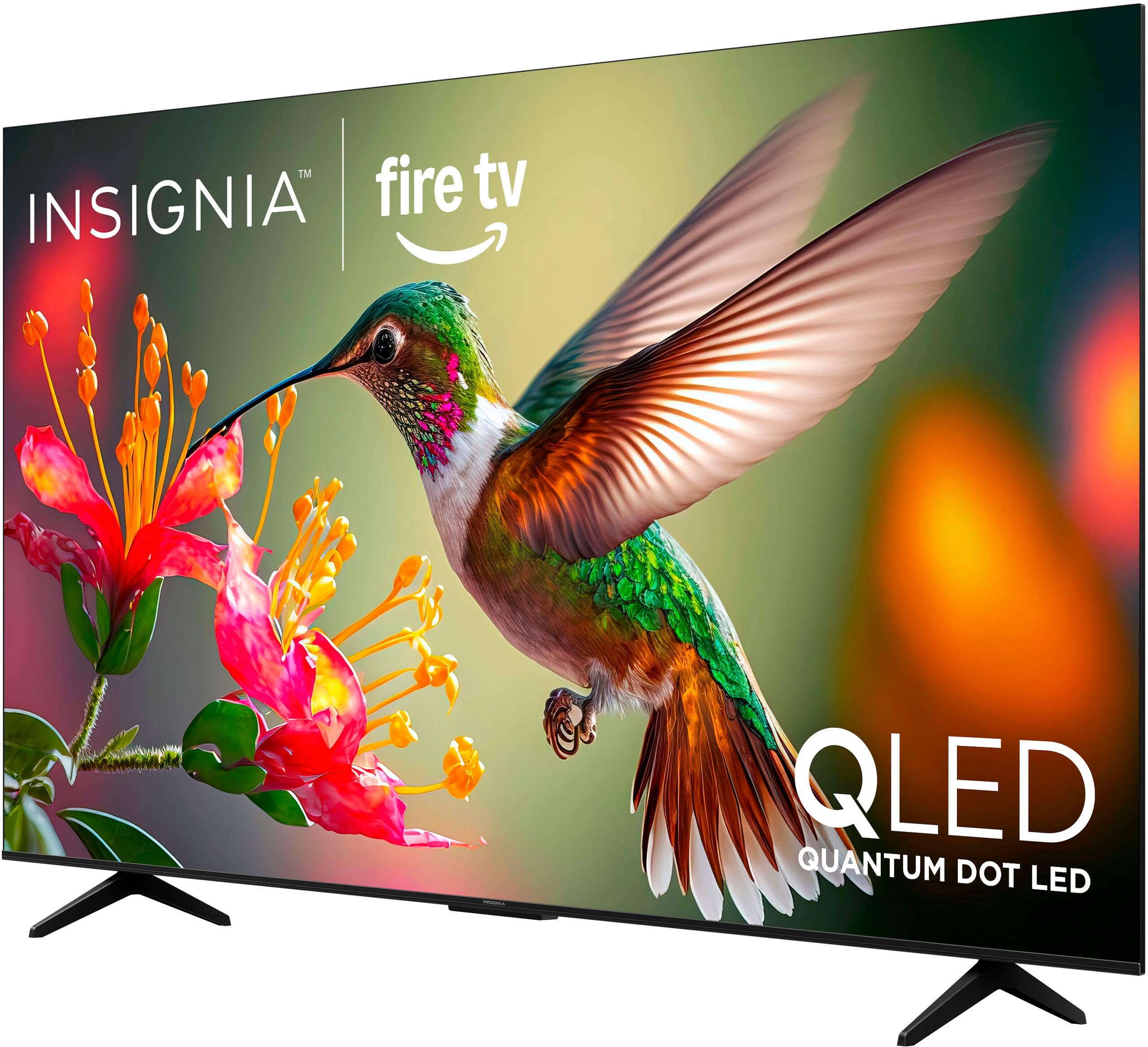 INSIGNIA 65-inch Class QF Series LED 4K UHD QLED Smart Fire TV with Alexa Voice Remote (NS65-UQFL26)