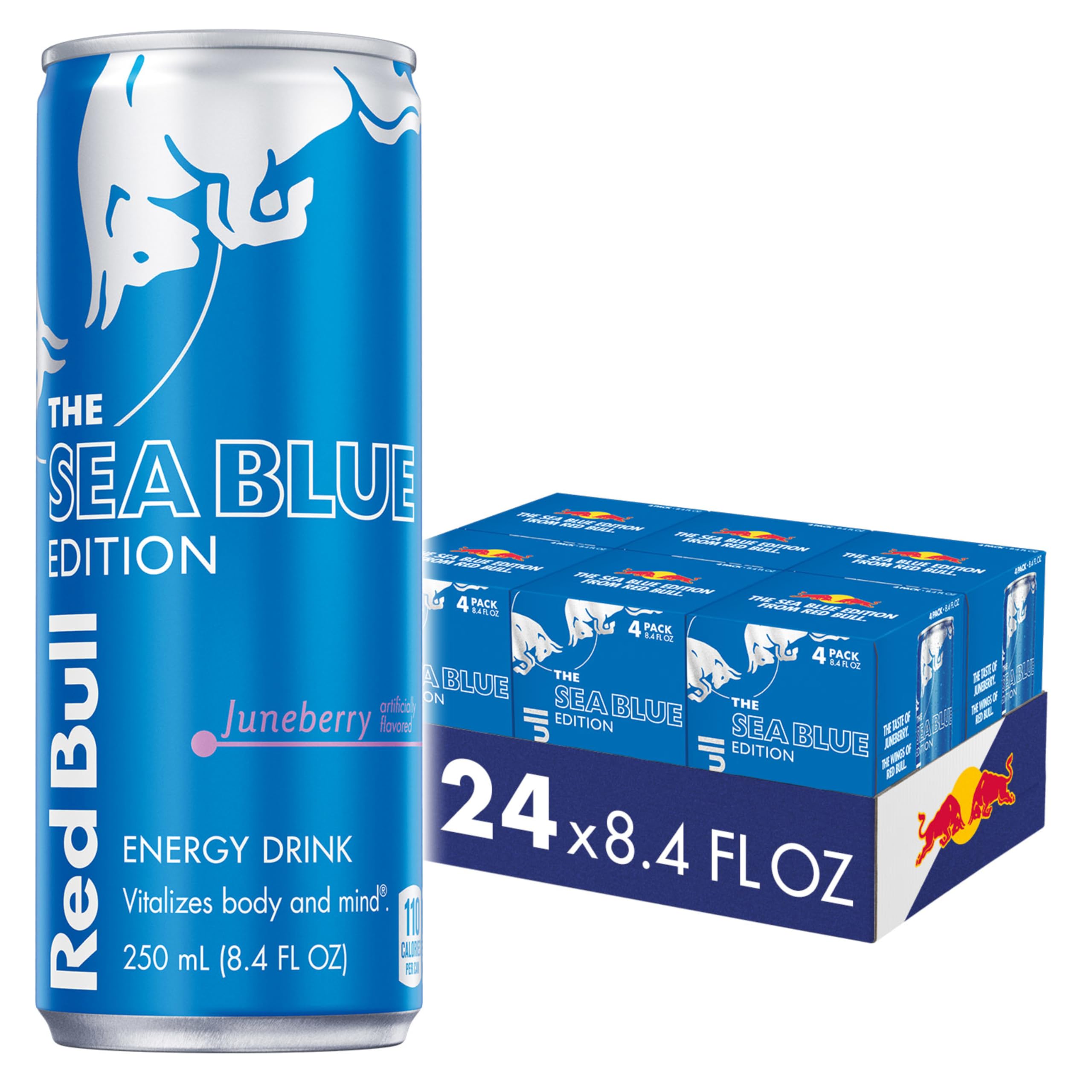 Red Bull Summer Edition Juneberry Energy Drink, 8.4 Fl Oz, 24 Cans