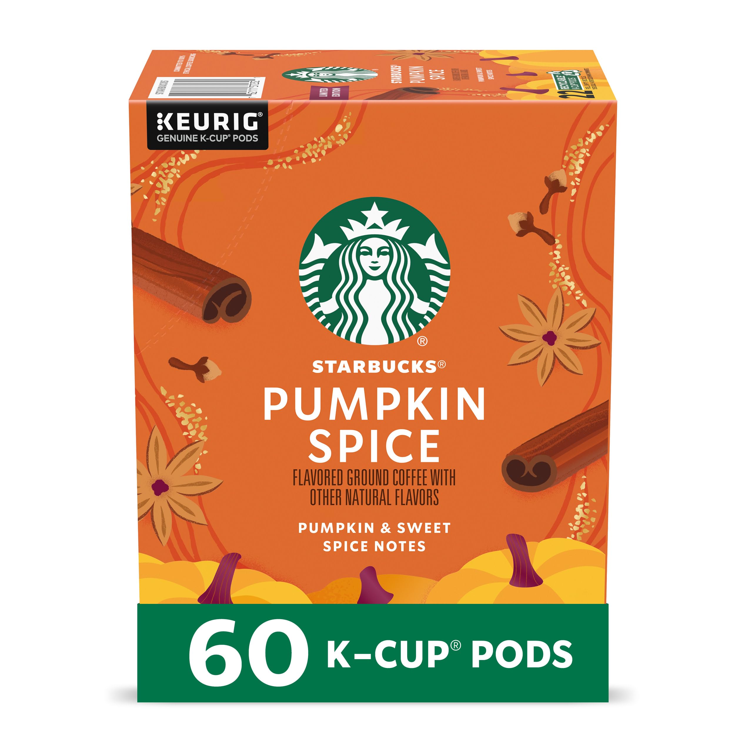 Starbucks K-Cup Coffee Pods, Starbucks Blonde Roast Hot or Iced Coffee, Veranda Blend, 96 Keurig Pods