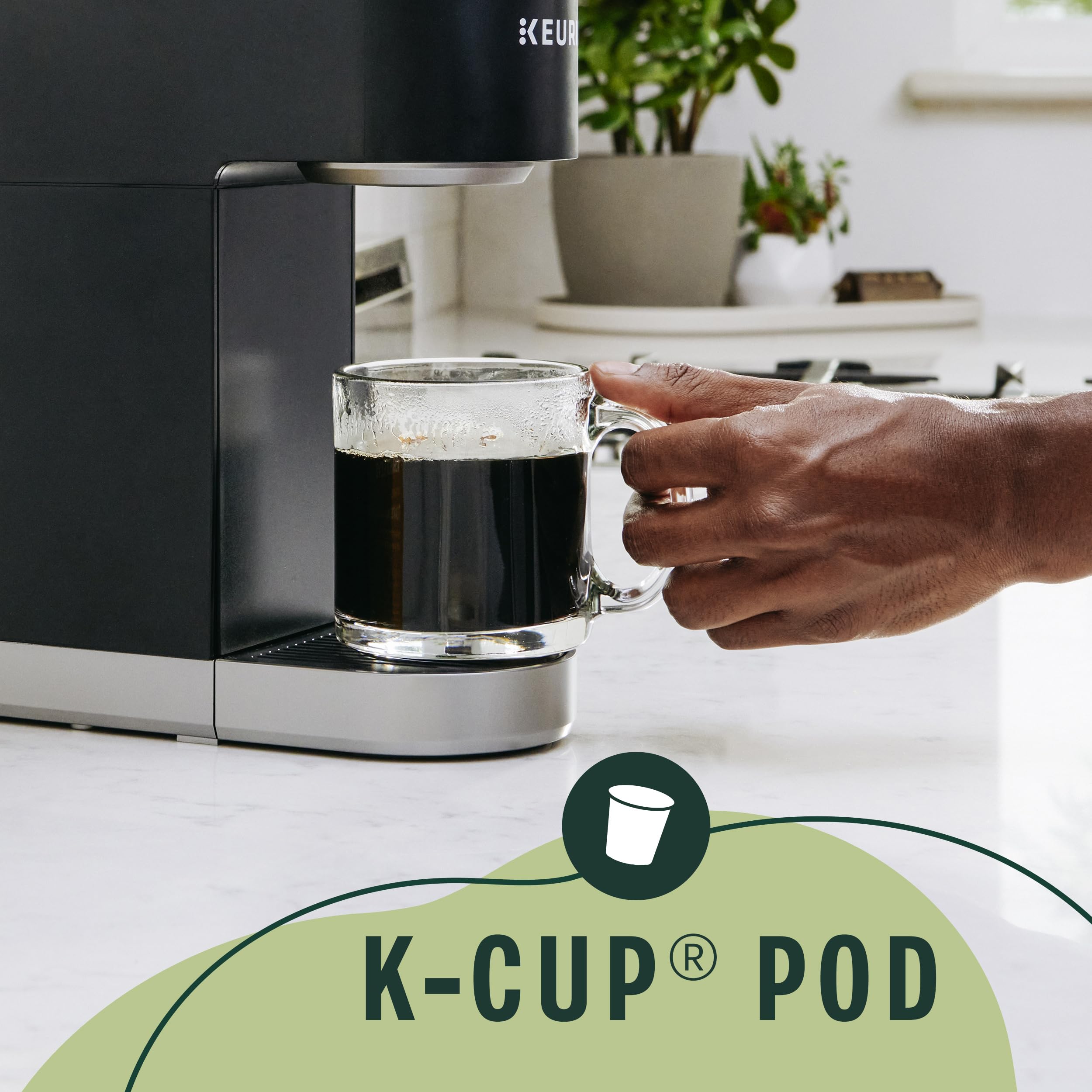 Starbucks K-Cup Coffee Pods, Starbucks Blonde Roast Hot or Iced Coffee, Veranda Blend, 96 Keurig Pods