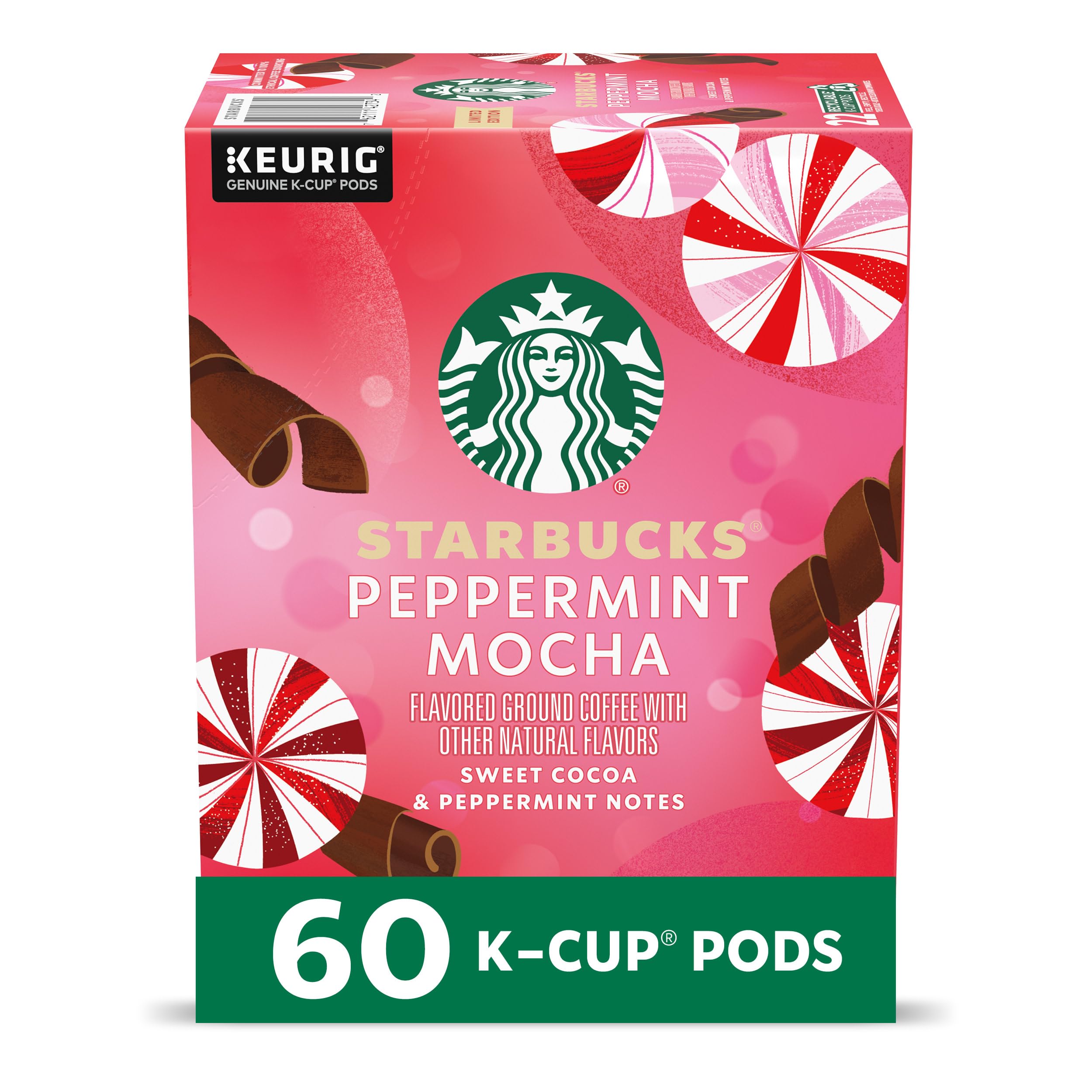 Starbucks K-Cup Coffee Pods, Medium Roast Hot or Iced Coffee, Pike Place Roast, 96 Keurig Pods