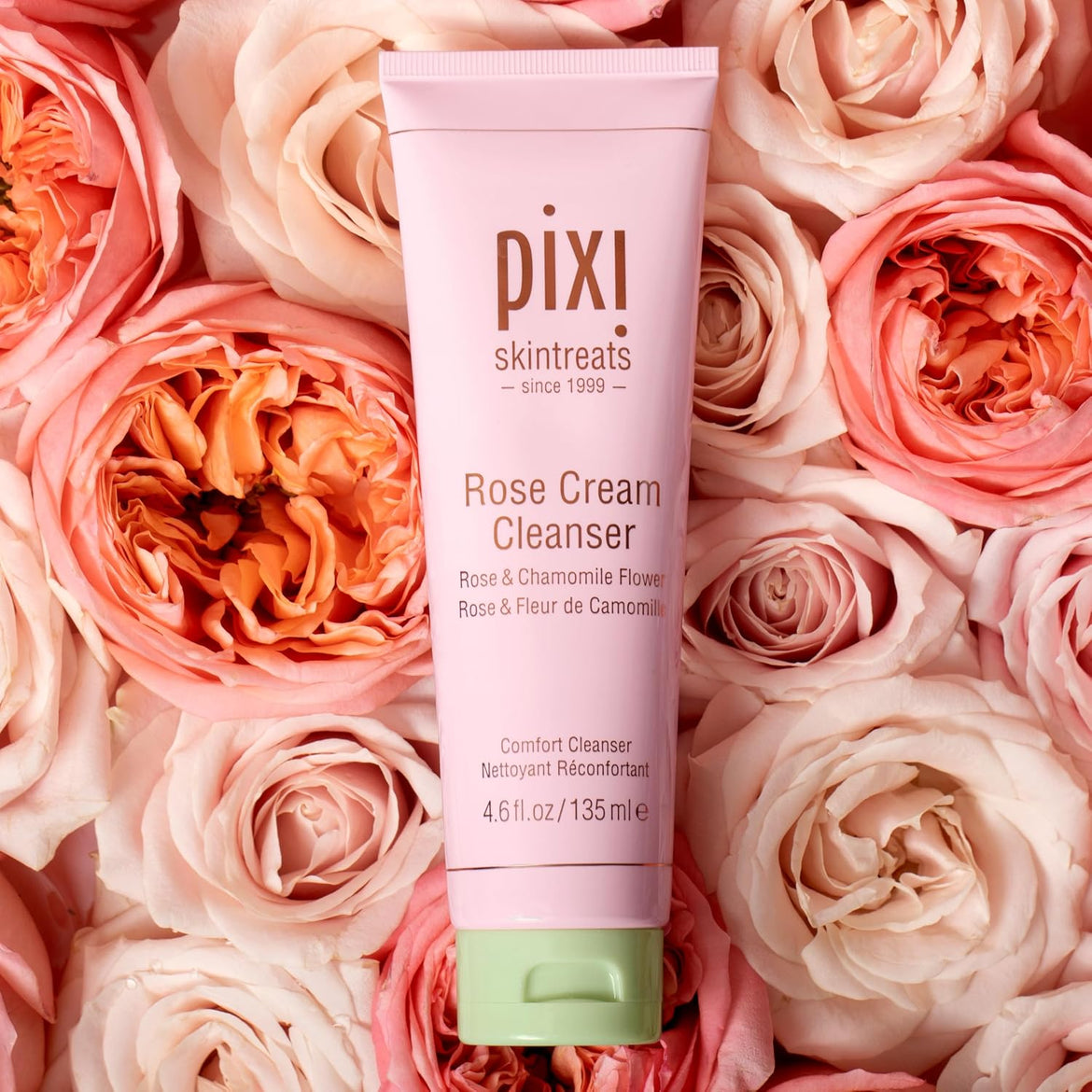 Pixi Rose Cream Cleanser - 140ml