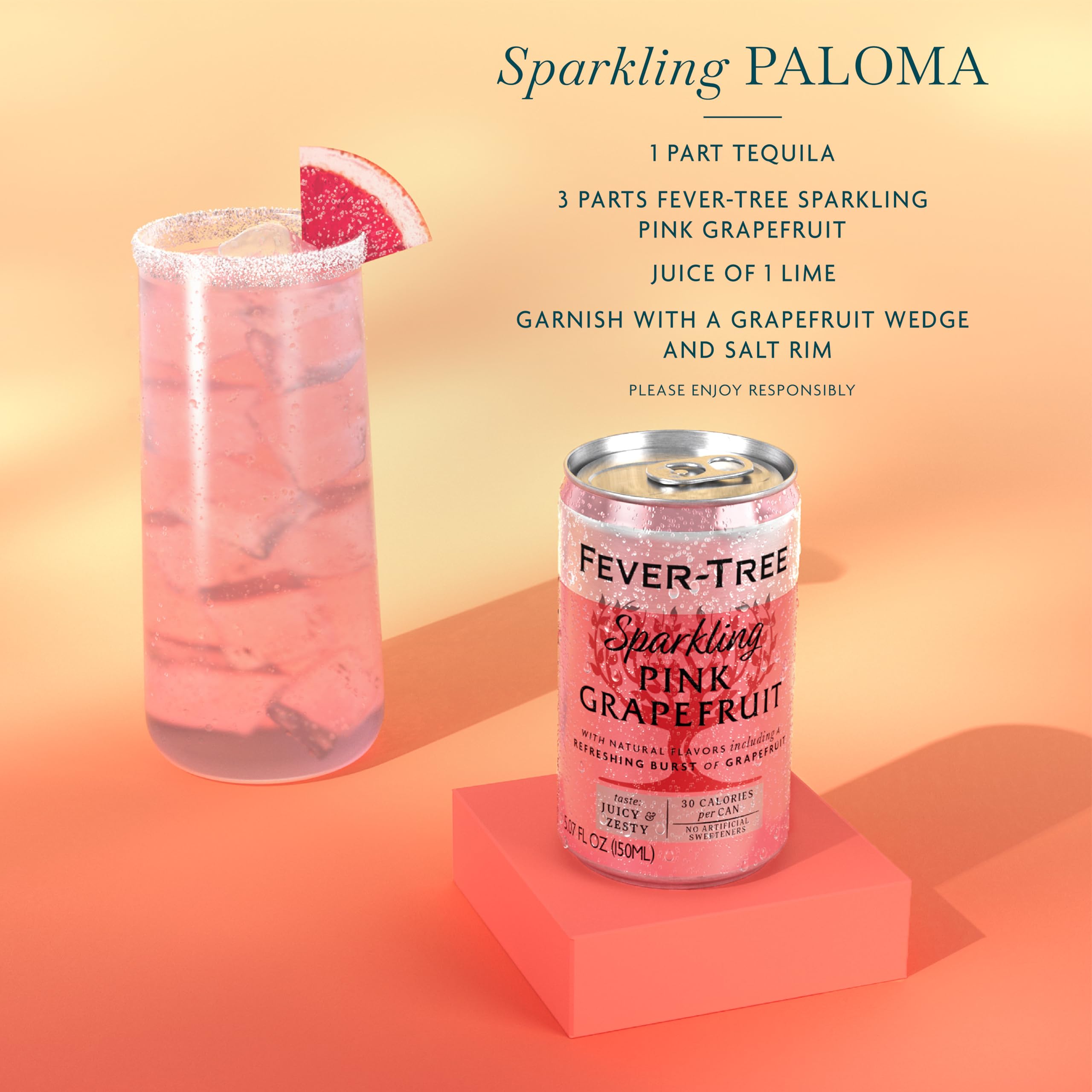 Fever Tree Club Soda Club Soda - Premium Quality Delicate with perfect carbonation - Refreshing Beverage for Cocktails & Mocktails. Naturally Sourced Ingredients, No Artificial Sweeteners or Colors - 5.07 Fl Oz (Pack of 24)(Packaging May Vary)
