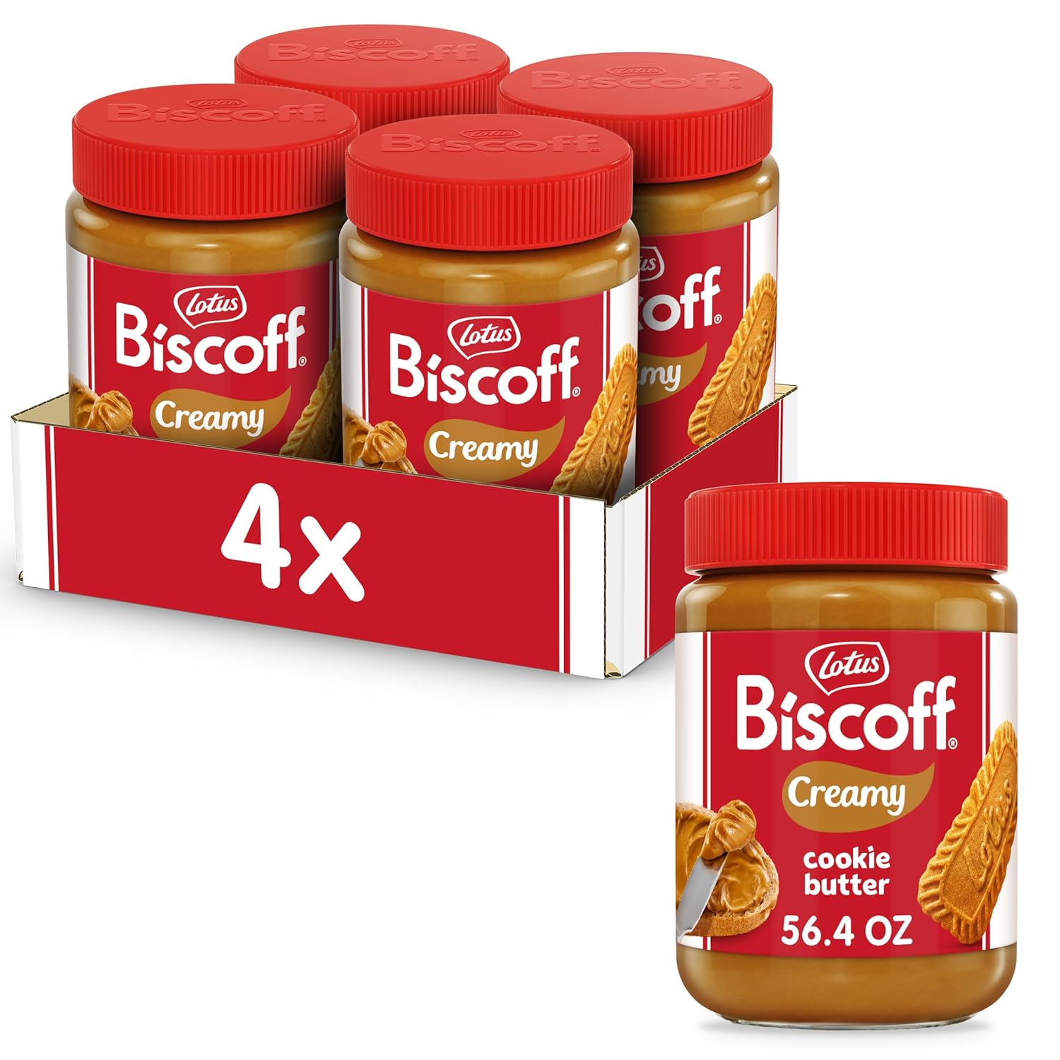 Lotus Biscoff & GO, Cookie Butter and Breadsticks Snack Pack, non GMO + Vegan, 1.6 Oz (Pack of 8)