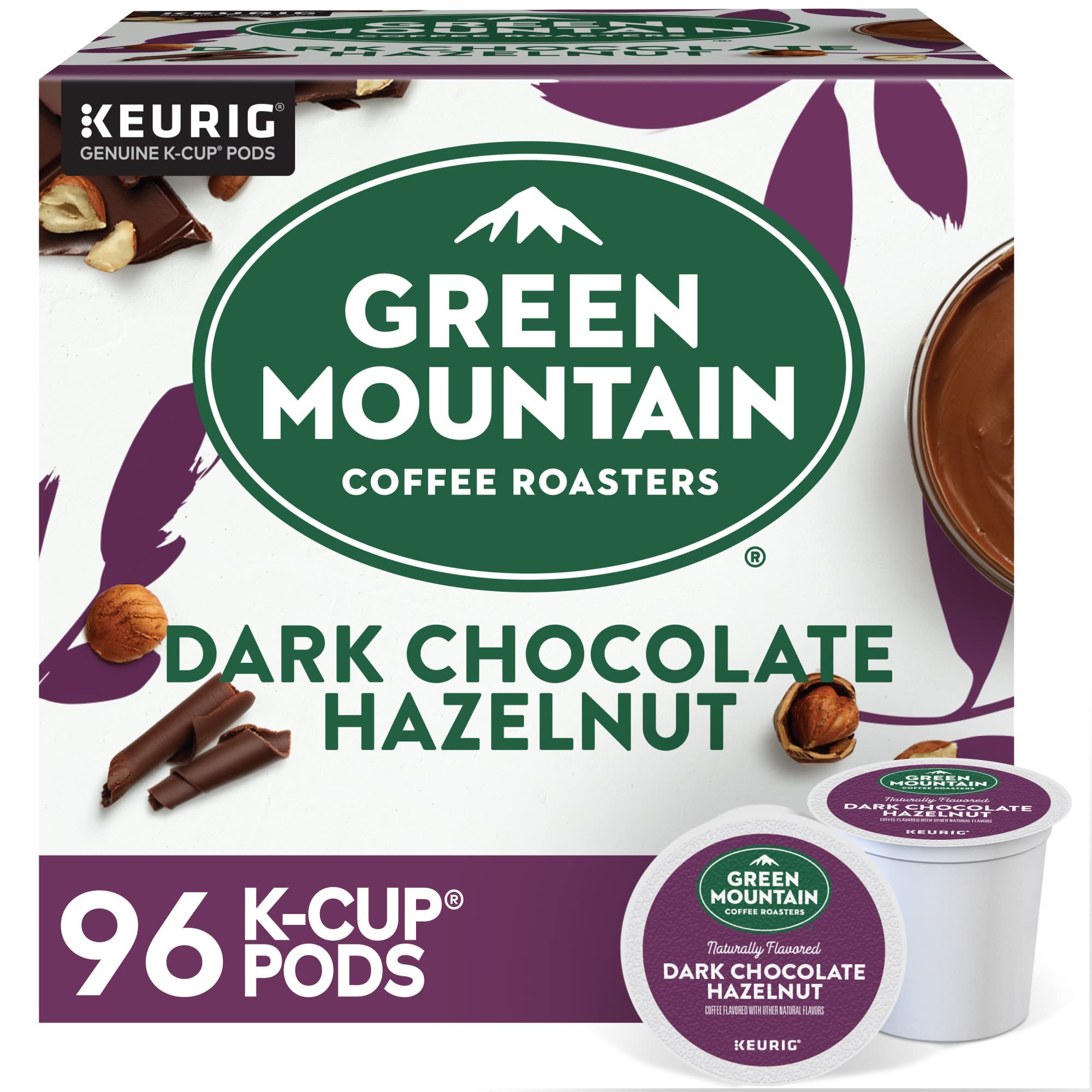 Green Mountain Coffee Roasters Caramel Vanilla Cream Keurig Single-Serve K-Cup pods, Light Roast Coffee, 72 Count