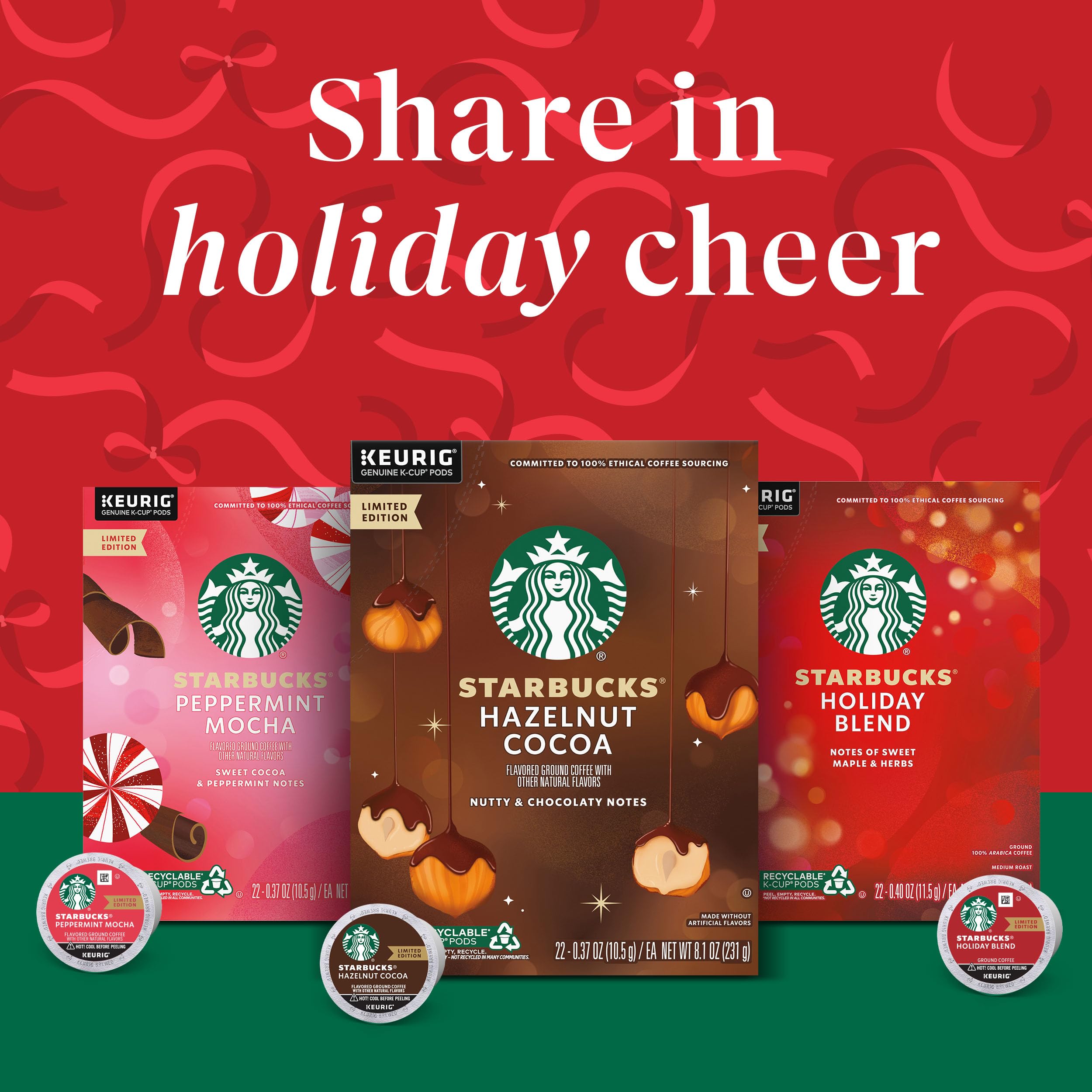 Starbucks K-Cup Coffee Pods, Medium Roast Hot or Iced Coffee, Pike Place Roast, 96 Keurig Pods