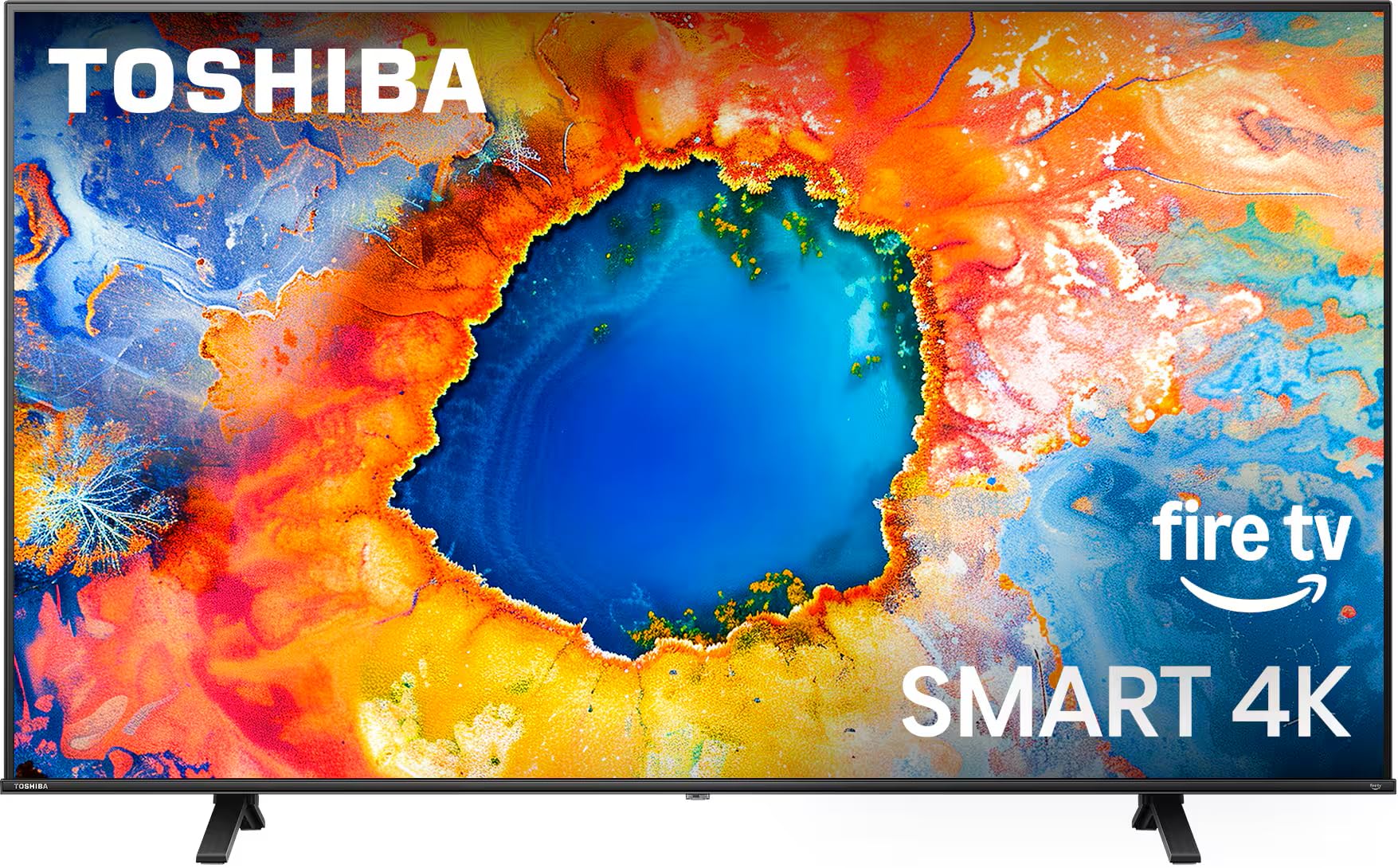 TOSHIBA 50" Class C350 Series LED 4K UHD Smart Fire TV, Voice Remote with Alexa, Stream Live TV Without Cable