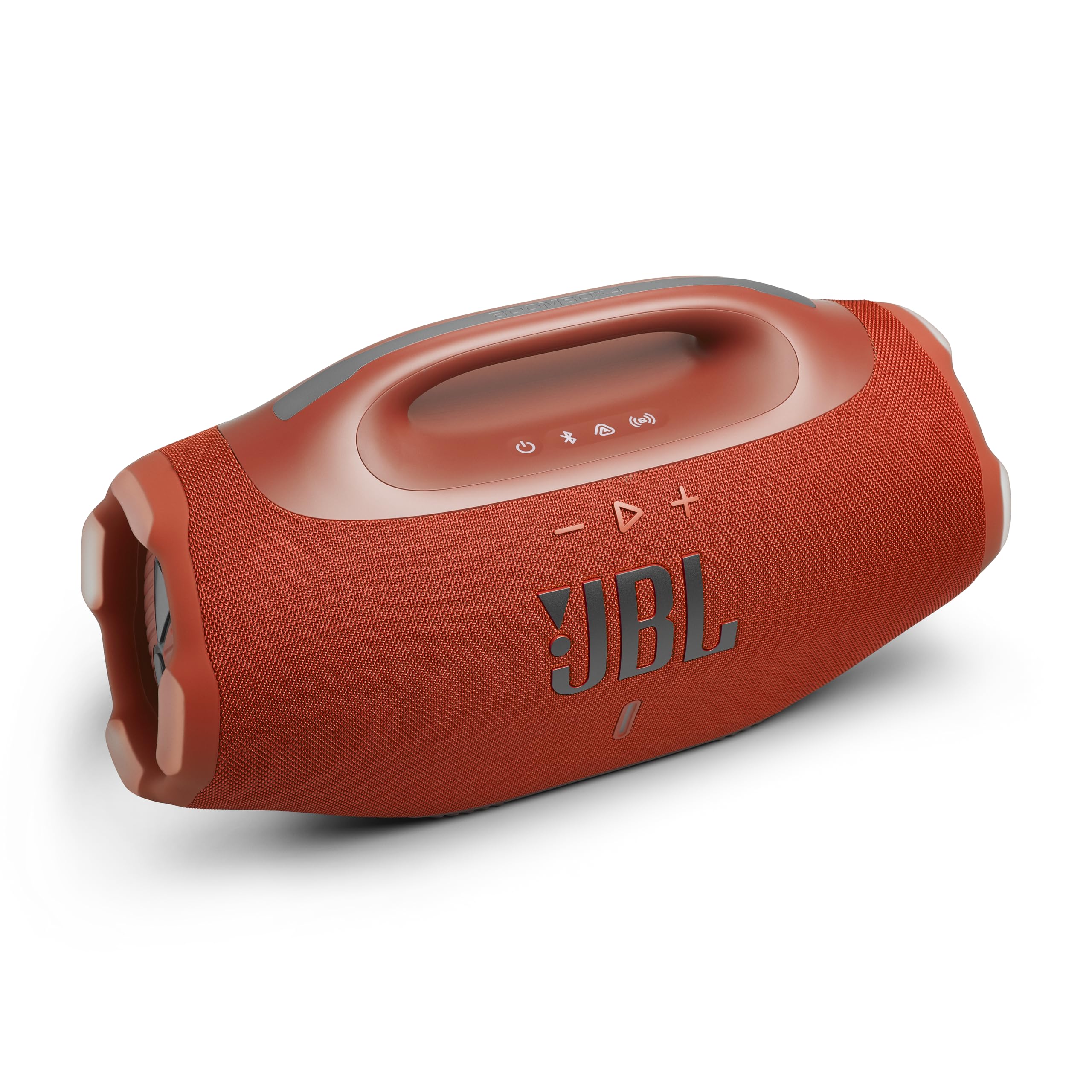 JBL Boombox 4 - Most Powerful Portable Waterproof Speaker with Massive Pro Sound, Up to 34 Hours of Playtime, & Multi-Speaker Connection by Auracast™ (Black)