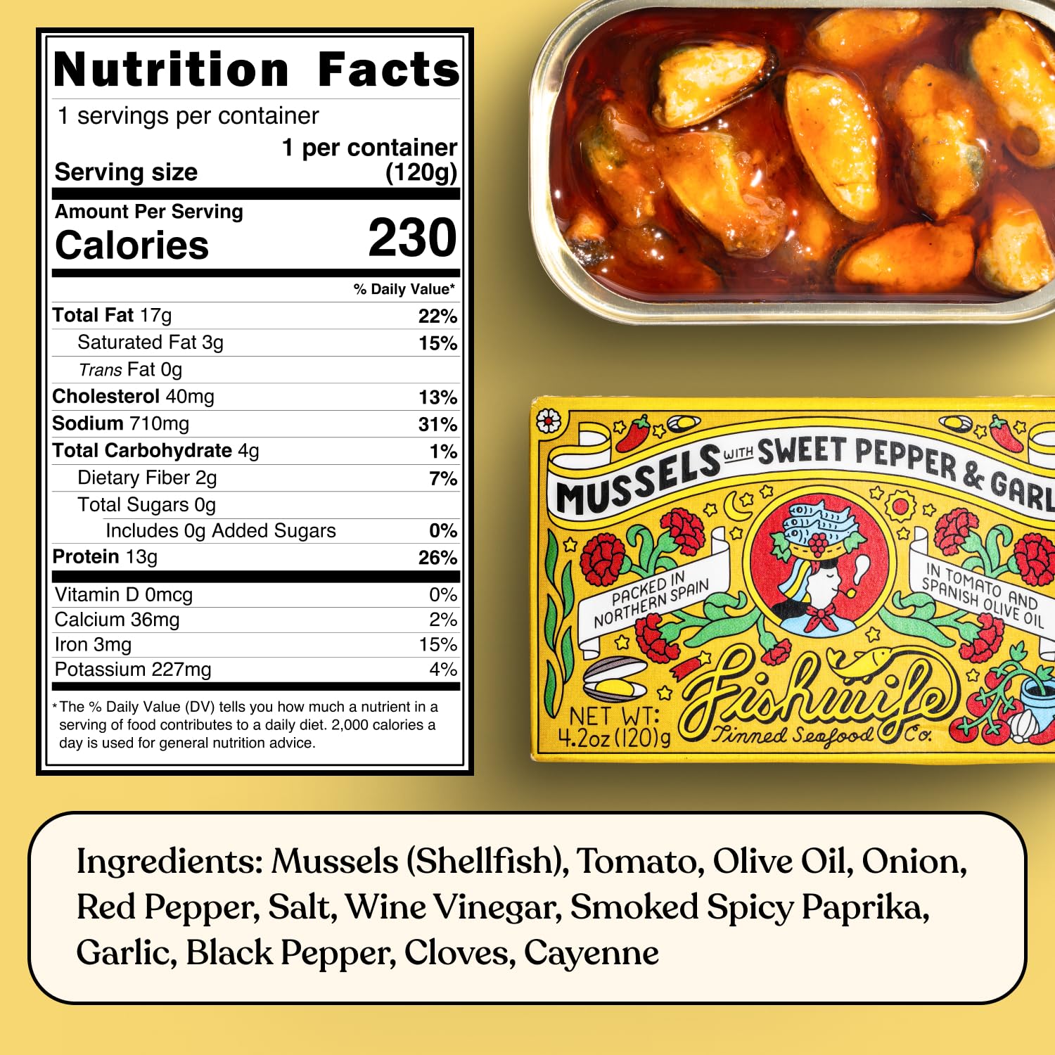Fishwife Smoky Trio 3-Pack (Smoked Rainbow Trout, Smoked Salmon, Smoked Mackerel) | Gluten Free, High Protein, Omega-3s | Hand-Packed
