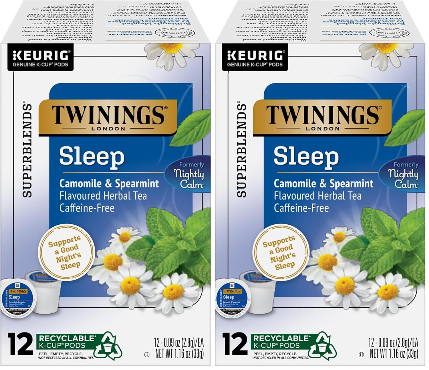 Twinings English Breakfast Black Tea K-Cup Pods for Keurig, 24 Count (Pack of 1), Smooth, Flavourful, Robust, Caffeinated, Enjoy Hot or Iced