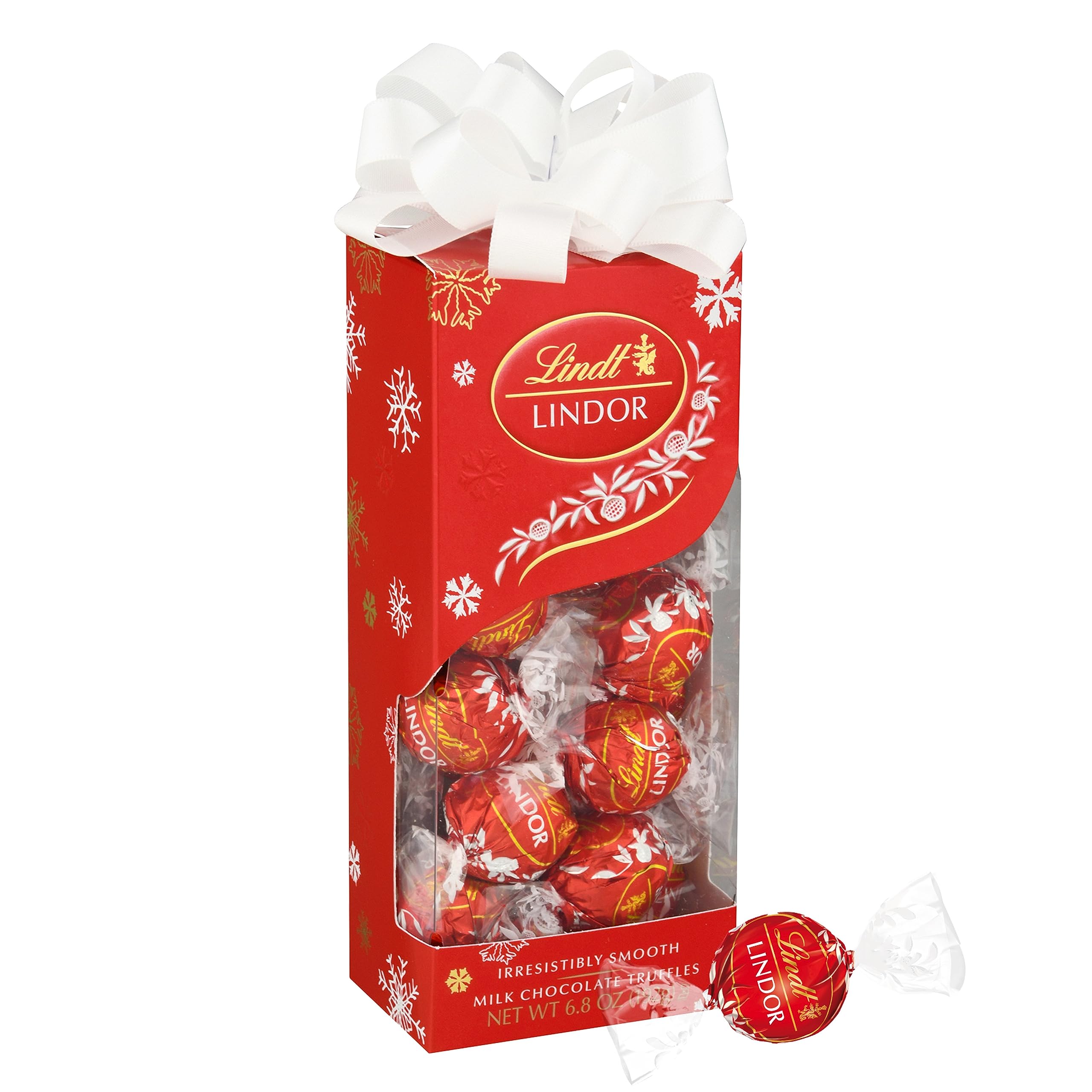 Lindt LINDOR Dark Chocolate Candy Truffles, Dark Chocolate with Smooth, Melting Truffle Center, 25.4 oz., 60 Count