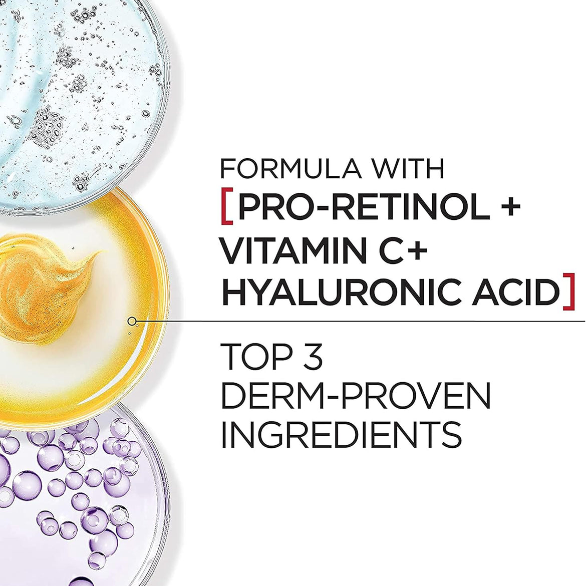 L'OREAL PARIS Skincare Revitalift Triple Power Anti-Aging Face Moisturizer with Pro Retinol, Hyaluronic Acid & Vitamin C to reduce wrinkles, firm and brighten skin, 1.7 Oz - (Packaging May Vary)