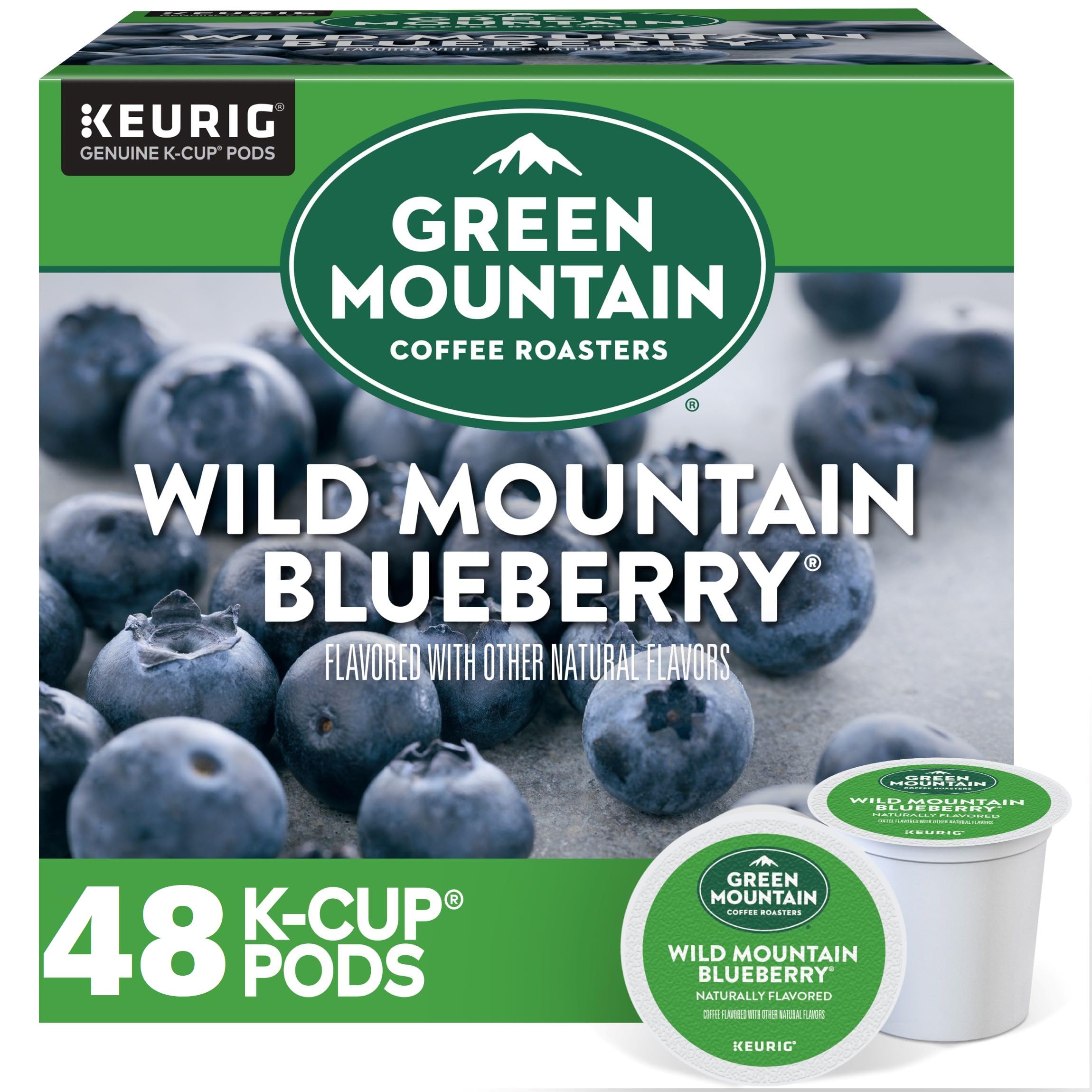 Green Mountain Coffee Roasters Caramel Vanilla Cream Keurig Single-Serve K-Cup pods, Light Roast Coffee, 72 Count