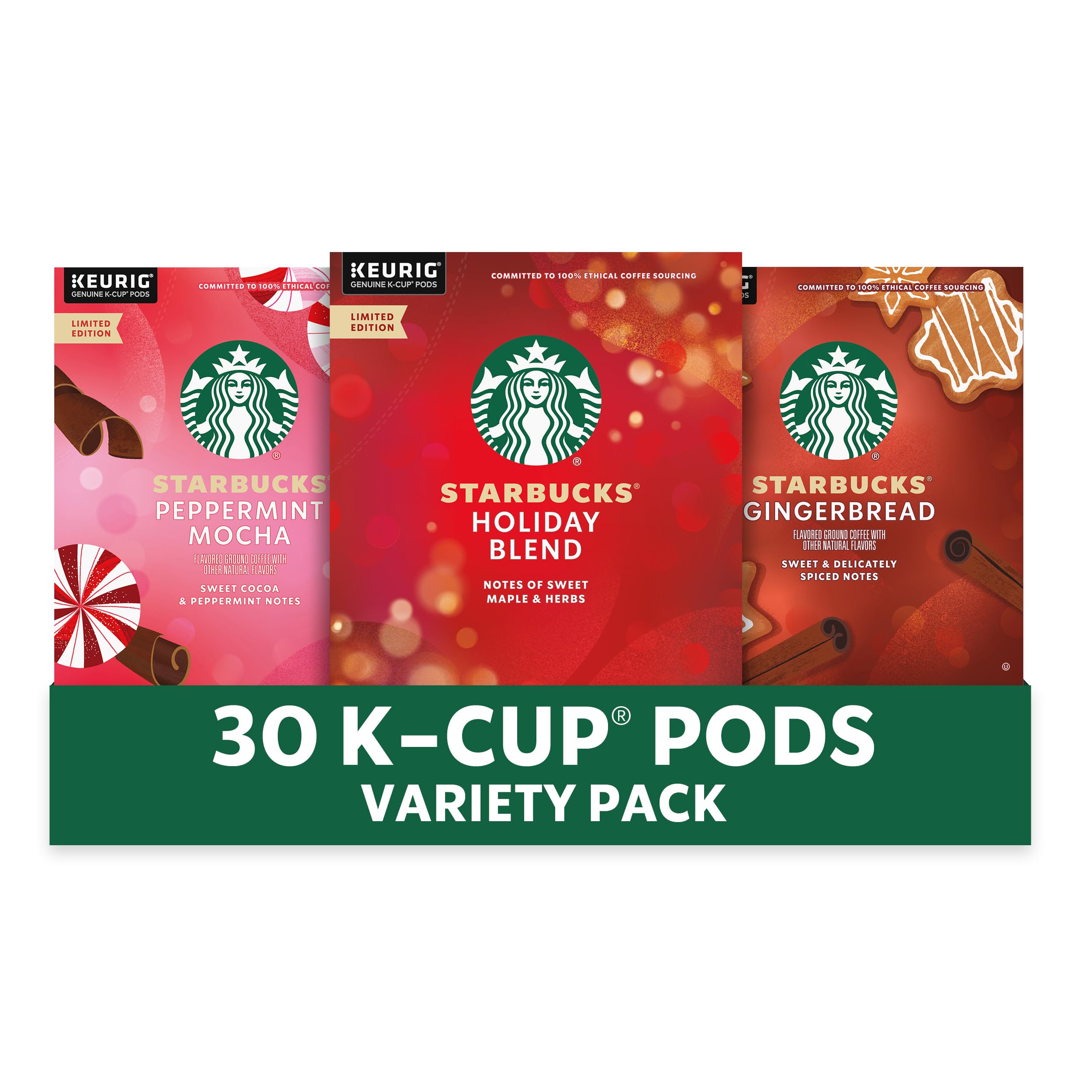Starbucks K-Cup Coffee Pods, Medium Roast Hot or Iced Coffee, Pike Place Roast, 96 Keurig Pods