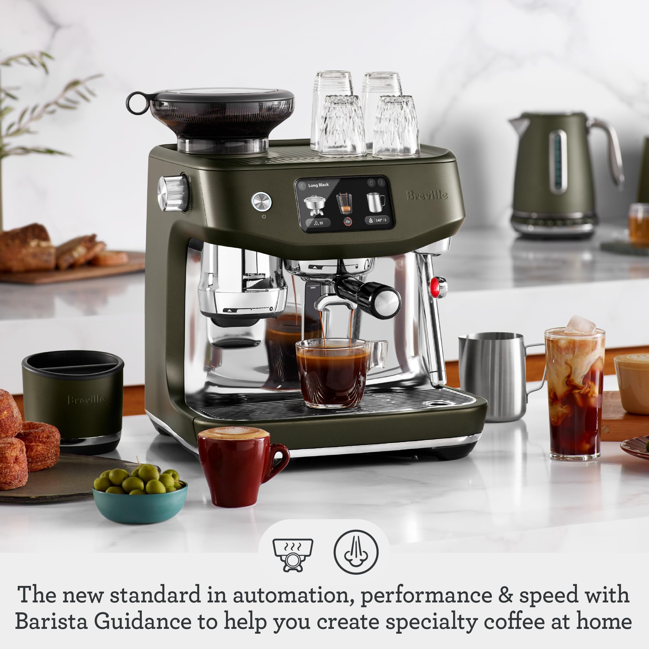 Breville Oracle Jet Espresso Machine, Brushed Stainless Steel