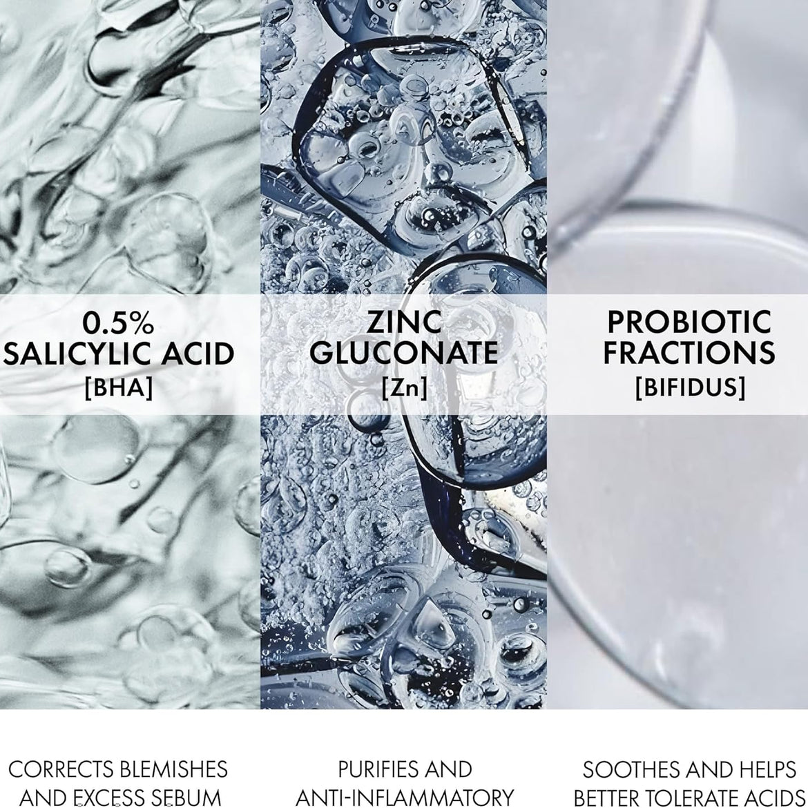 Vichy Normaderm Phytosolution Face Cleanser Gel for Oily/Acne Skin with Salicylic Acid 400ml