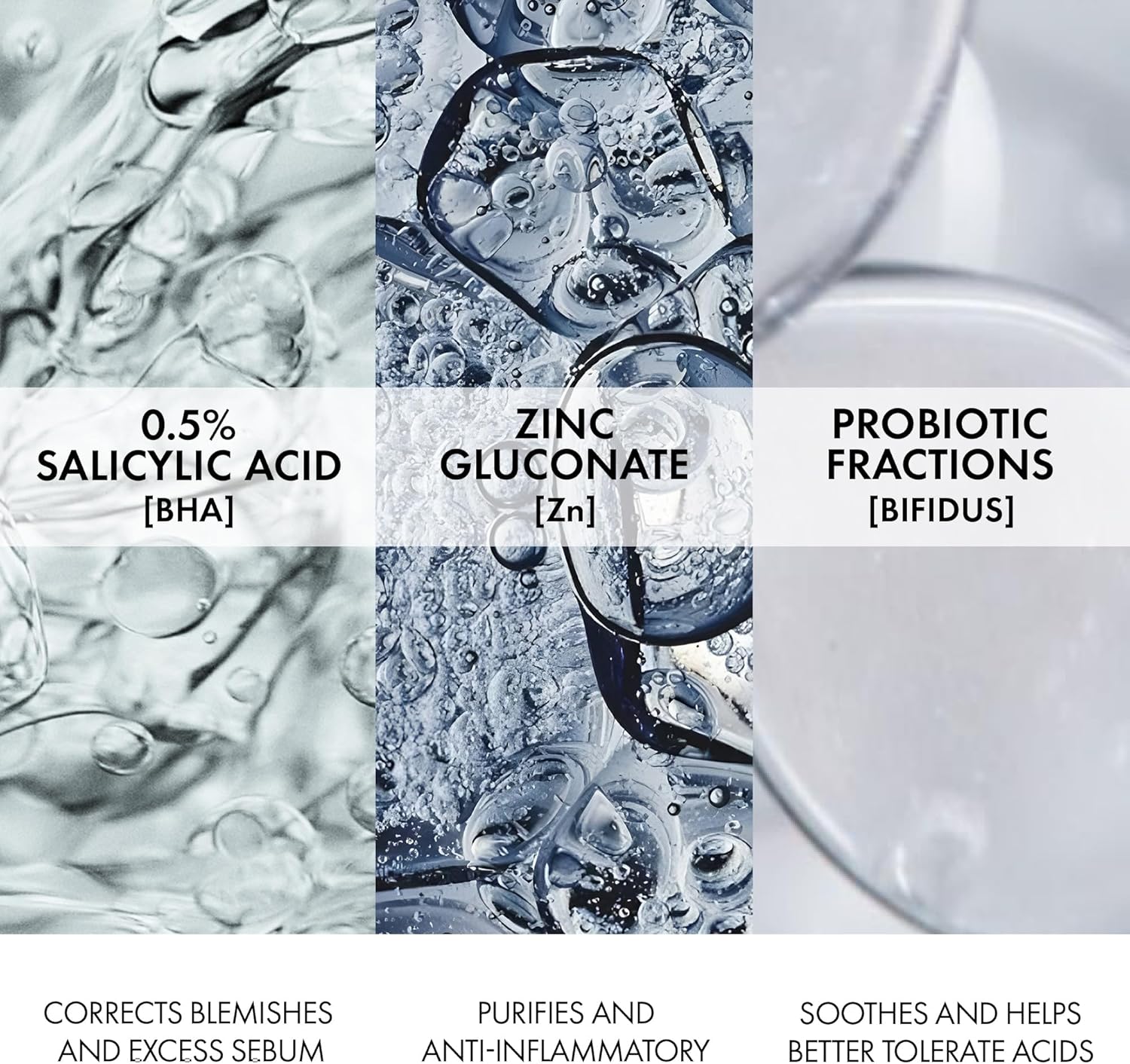 Vichy Normaderm Phytosolution Face Cleanser Gel for Oily/Acne Skin with Salicylic Acid 400ml