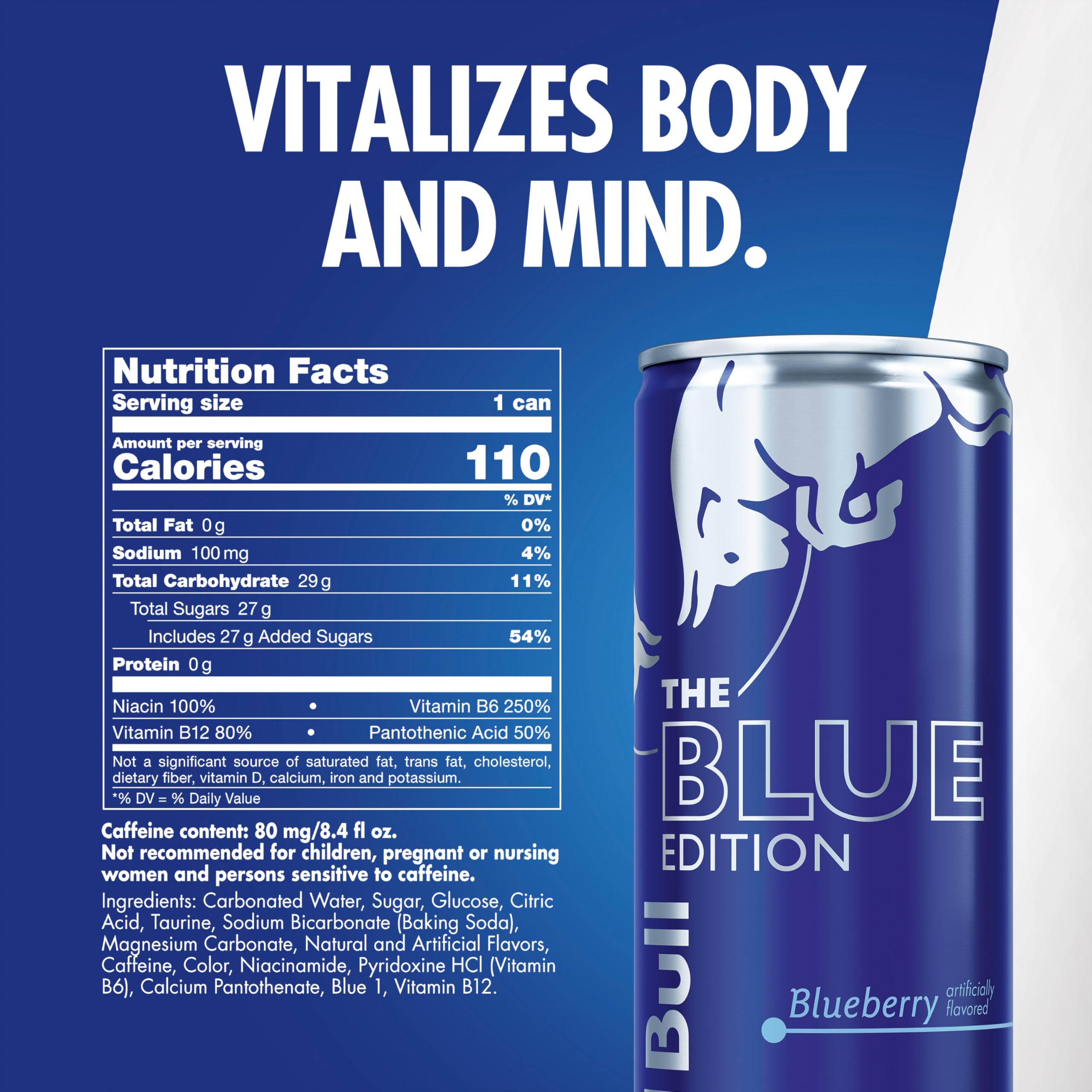 Red Bull Summer Edition Juneberry Energy Drink, 8.4 Fl Oz, 24 Cans