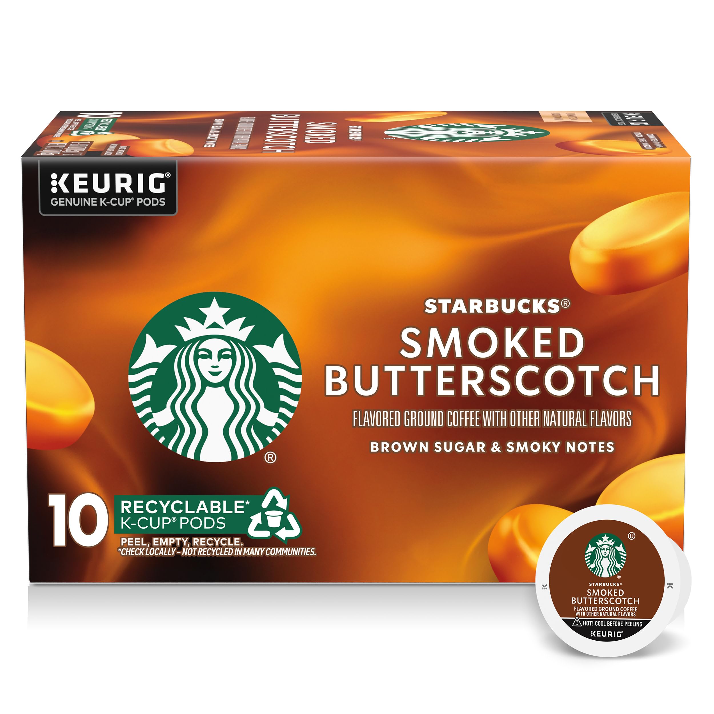 Starbucks K-Cup Coffee Pods, Dark Roast Hot or Iced Coffee, French Roast, 96 Keurig Pods