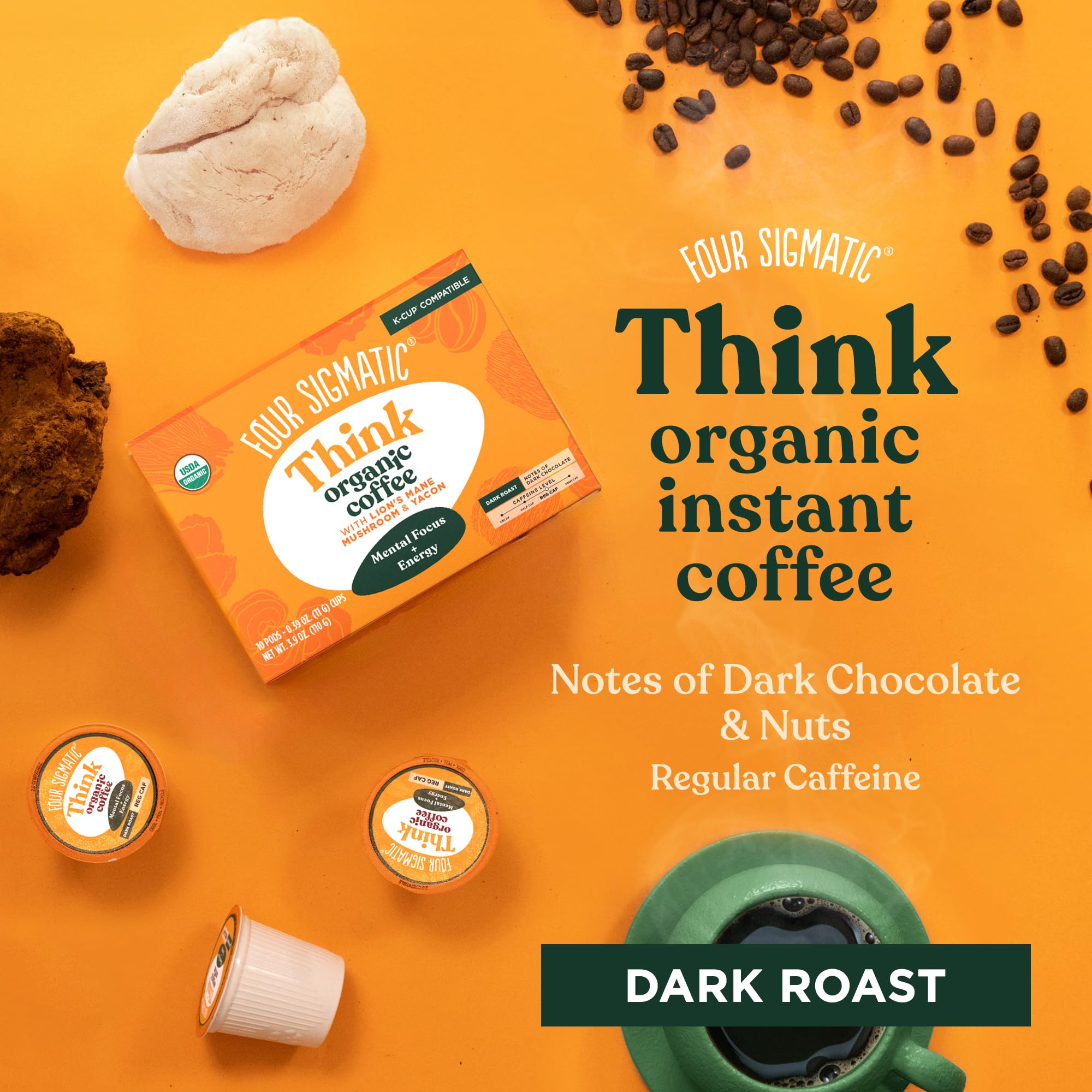 Four Sigmatic Mushroom Coffee K-Cups