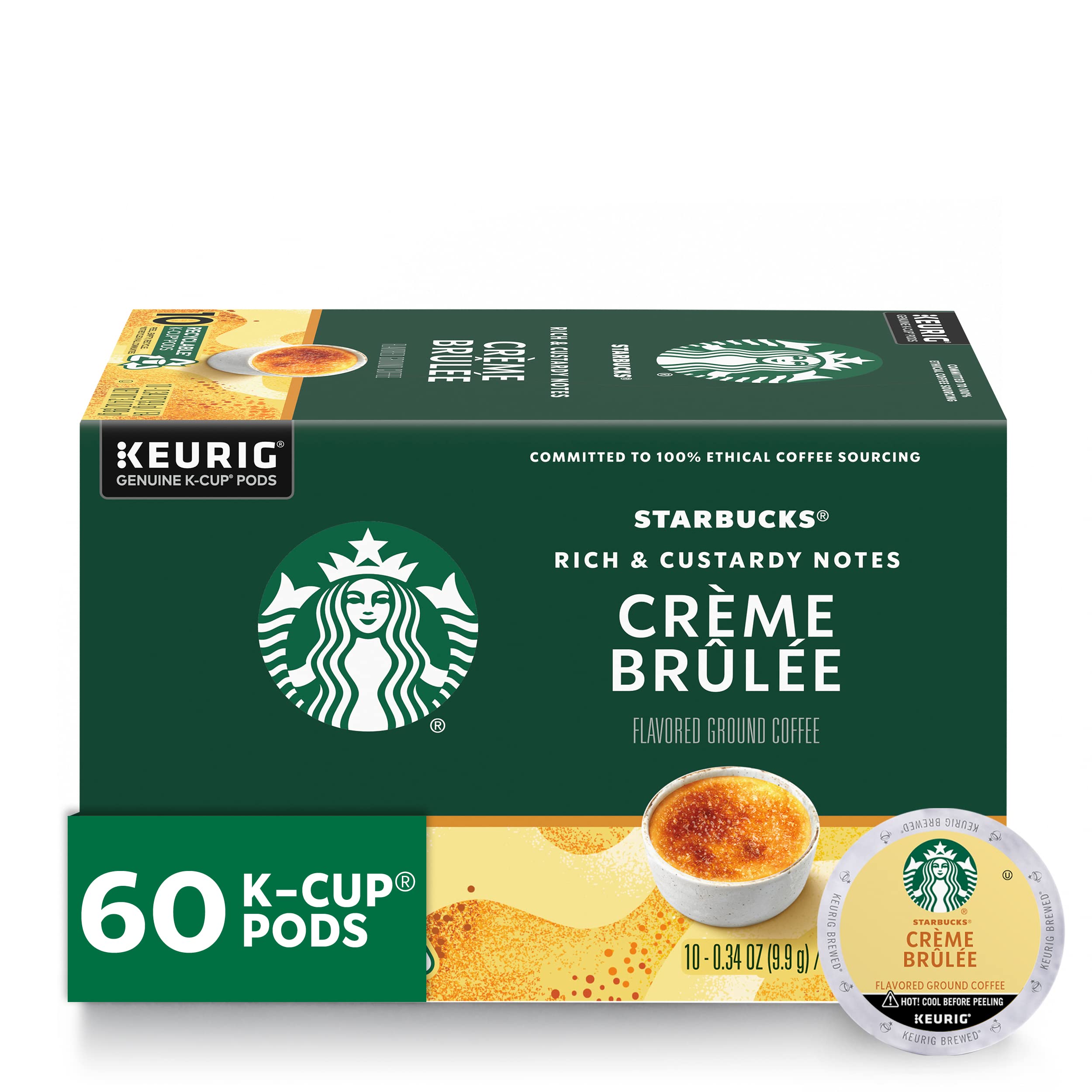Starbucks K-Cup Coffee Pods, Medium Roast Hot or Iced Coffee, Pike Place Roast, 96 Keurig Pods