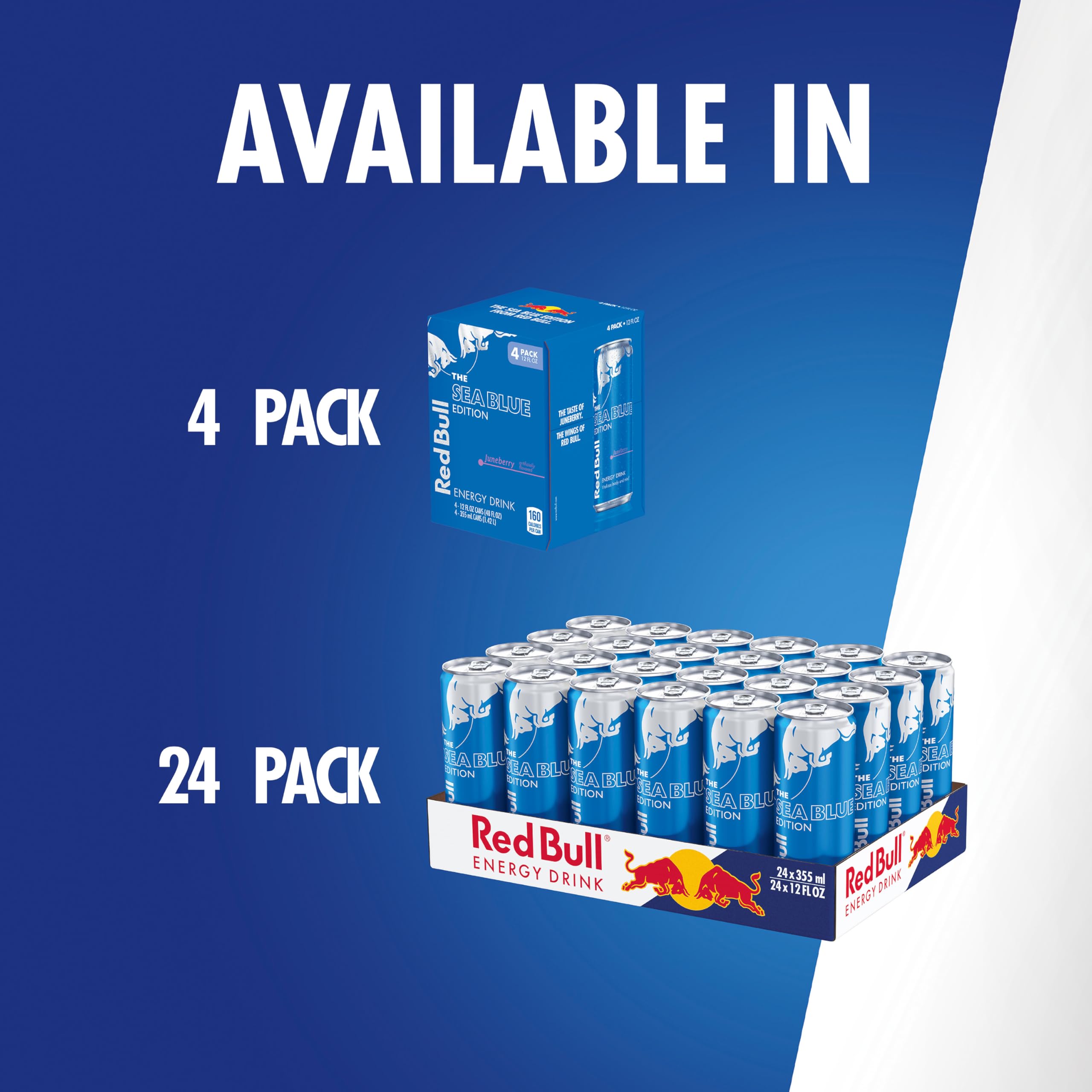 Red Bull Summer Edition Juneberry Energy Drink, 8.4 Fl Oz, 24 Cans