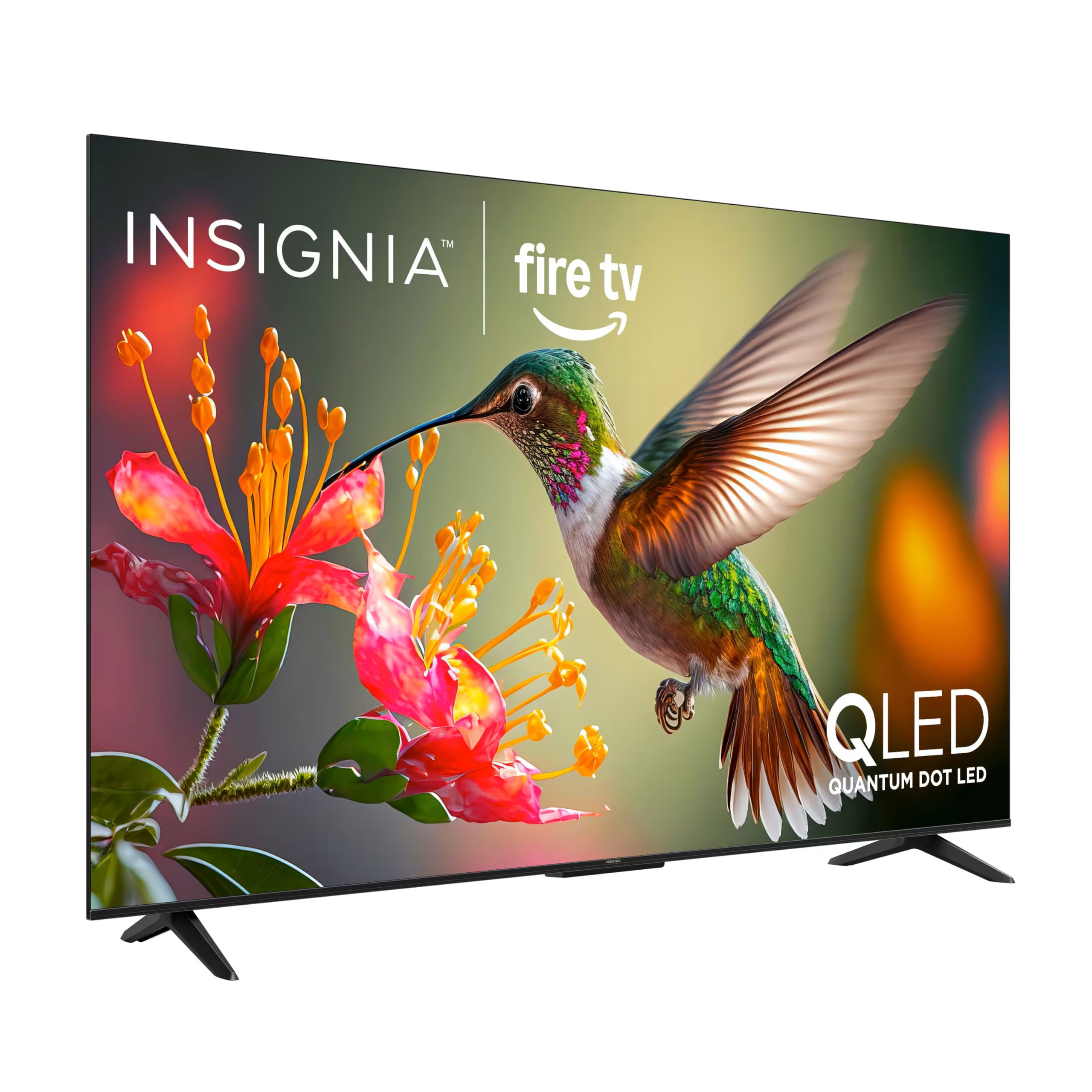 INSIGNIA 65-inch Class QF Series LED 4K UHD QLED Smart Fire TV with Alexa Voice Remote (NS65-UQFL26)