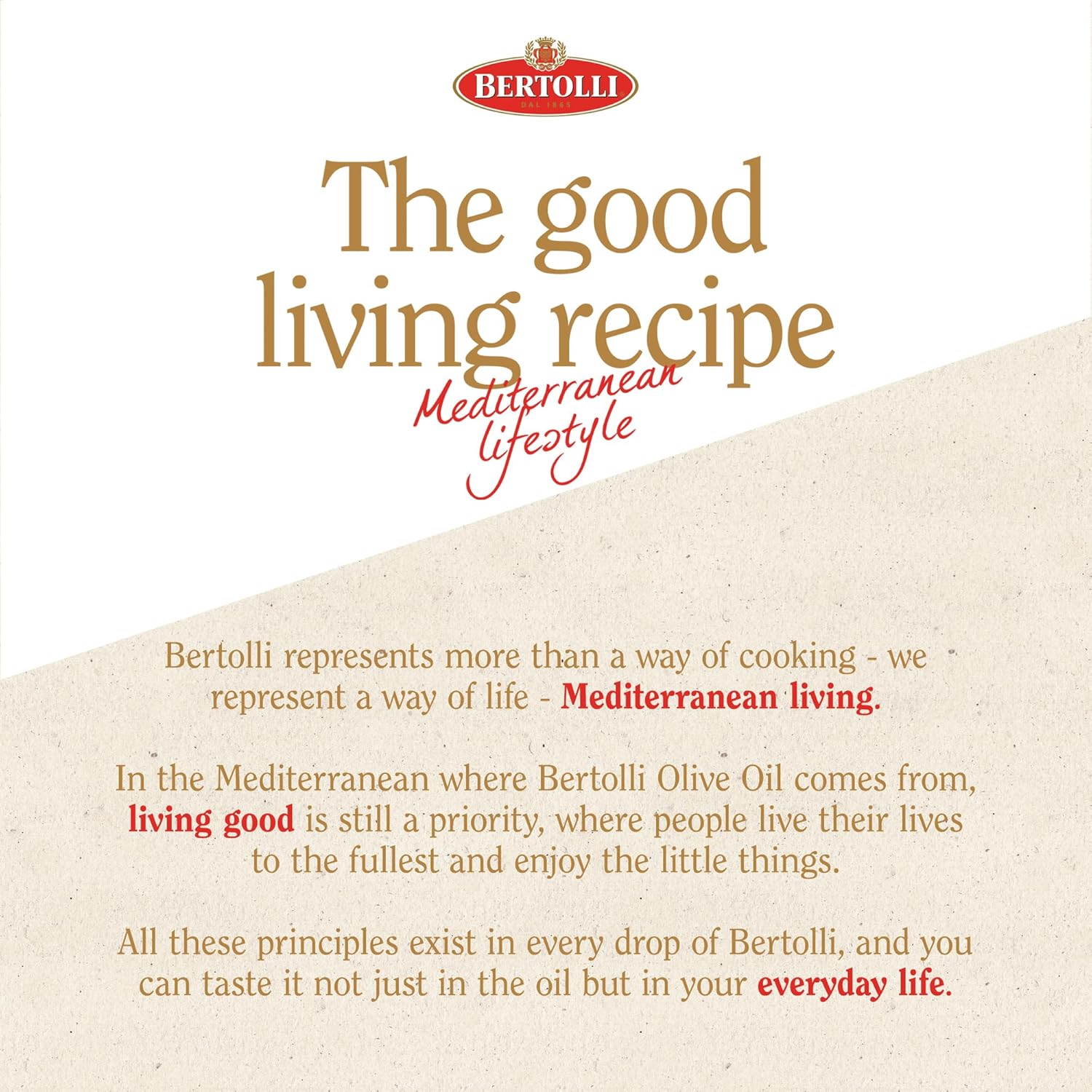 Bertolli Extra Light Tasting Olive Oil, 51-Ounce Bottle