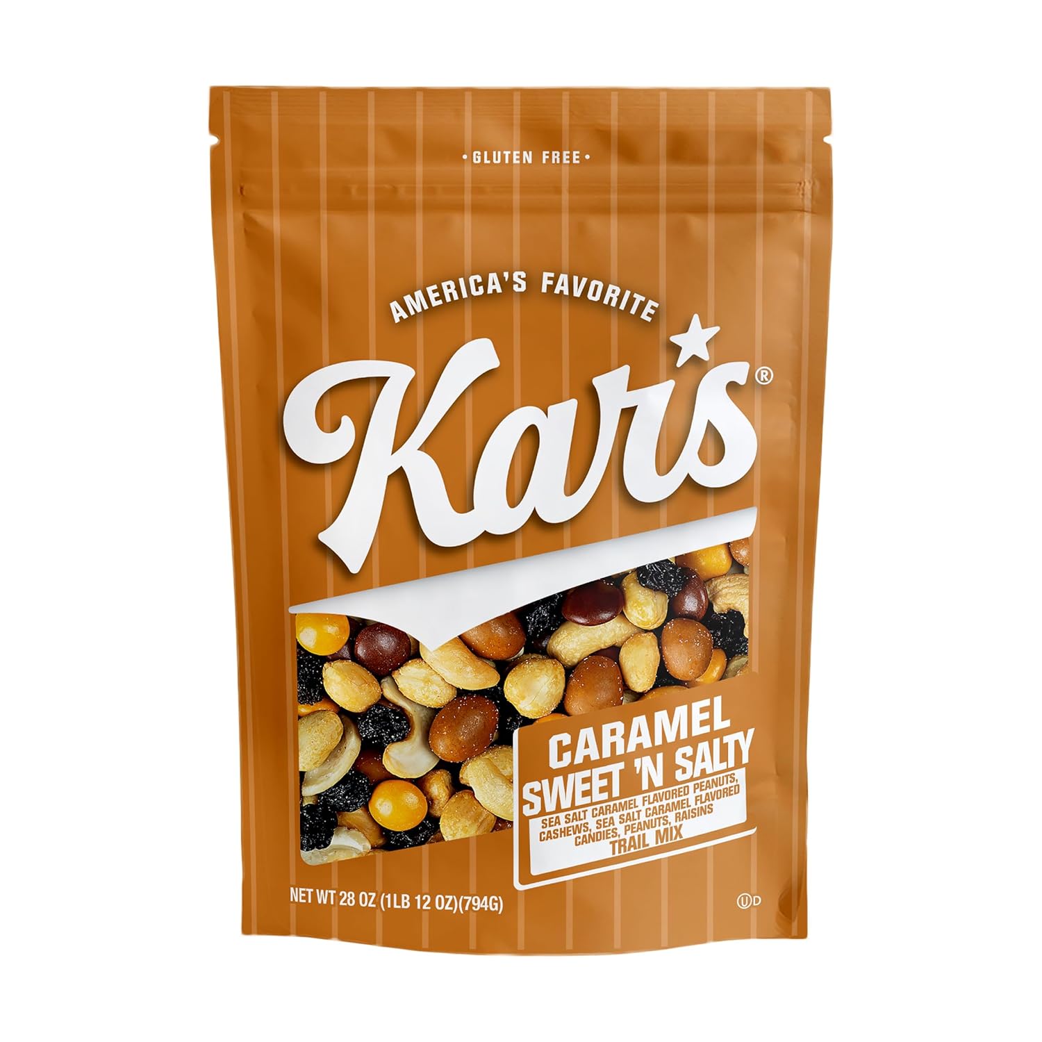 Kar’s Nuts Sweet ‘N Salty Trail Mix, 2 oz Pouch (Pack of 72), Gluten-Free Trail Mix Snack