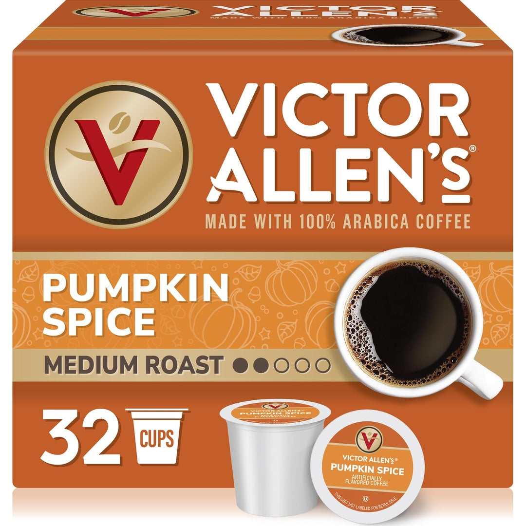 Victor Allen's Coffee Hazelnut Flavored, Medium Roast, 80 Count, Single Serve Coffee Pods for Keurig K-Cup Brewers