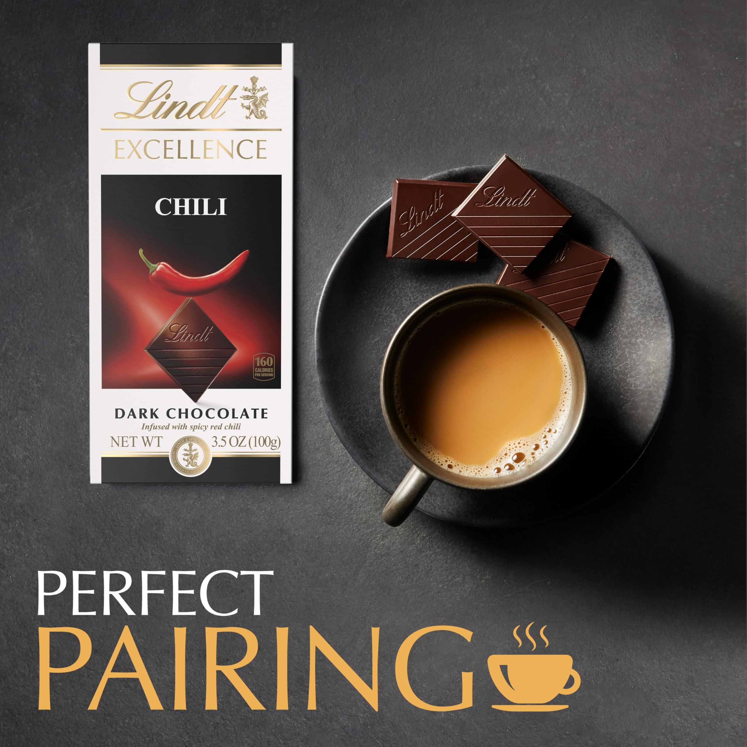 Lindt EXCELLENCE 85% Cocoa Dark Chocolate Bar, Dark Chocolate Candy, 3.5 oz. (12 Pack)