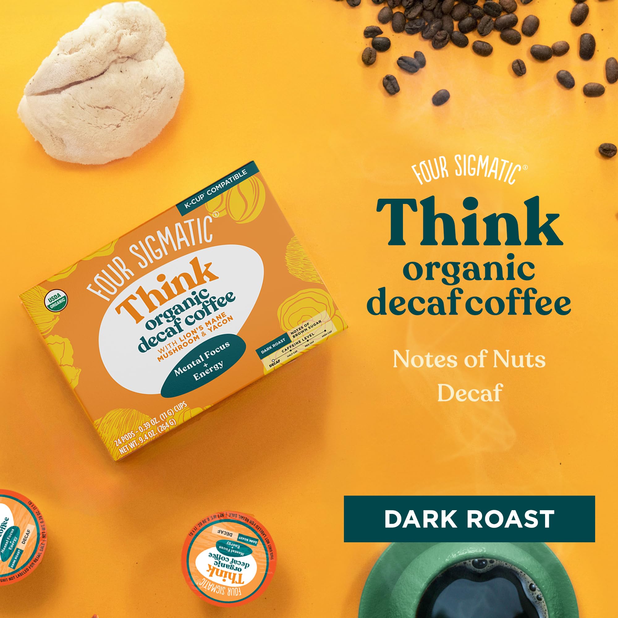 Four Sigmatic Mushroom Coffee K-Cups