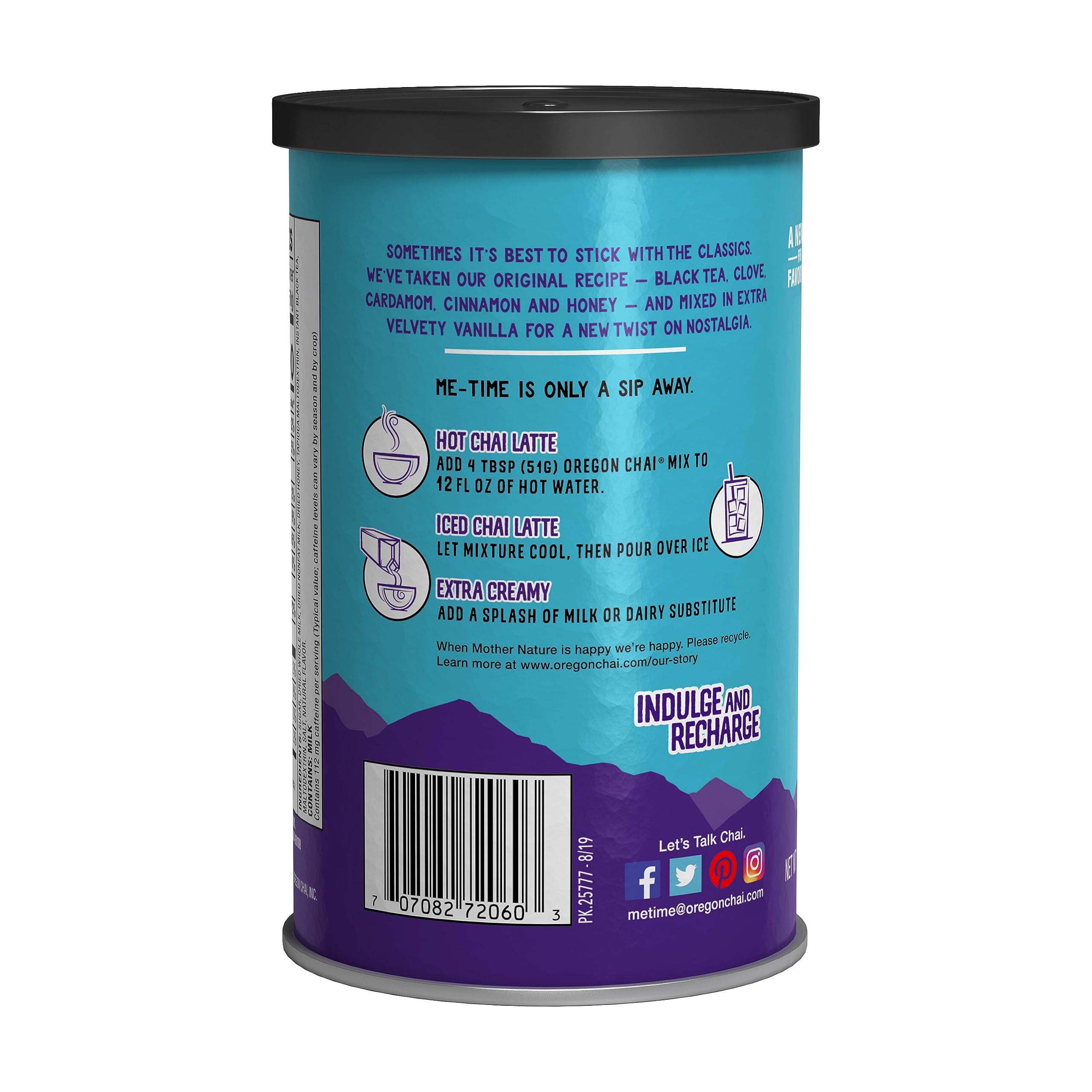 Oregon Chai Original Dry Chai Latte Mix, 3 Pound (Pack of 1)