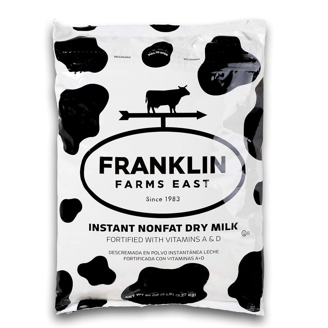 Premium USA Instant Nonfat Dry Milk - 5 pound bag bulk