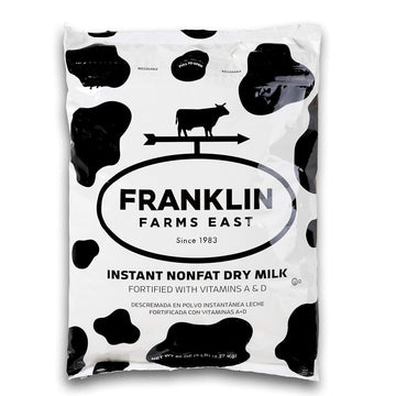 Premium USA Instant Nonfat Dry Milk - 5 pound bag bulk