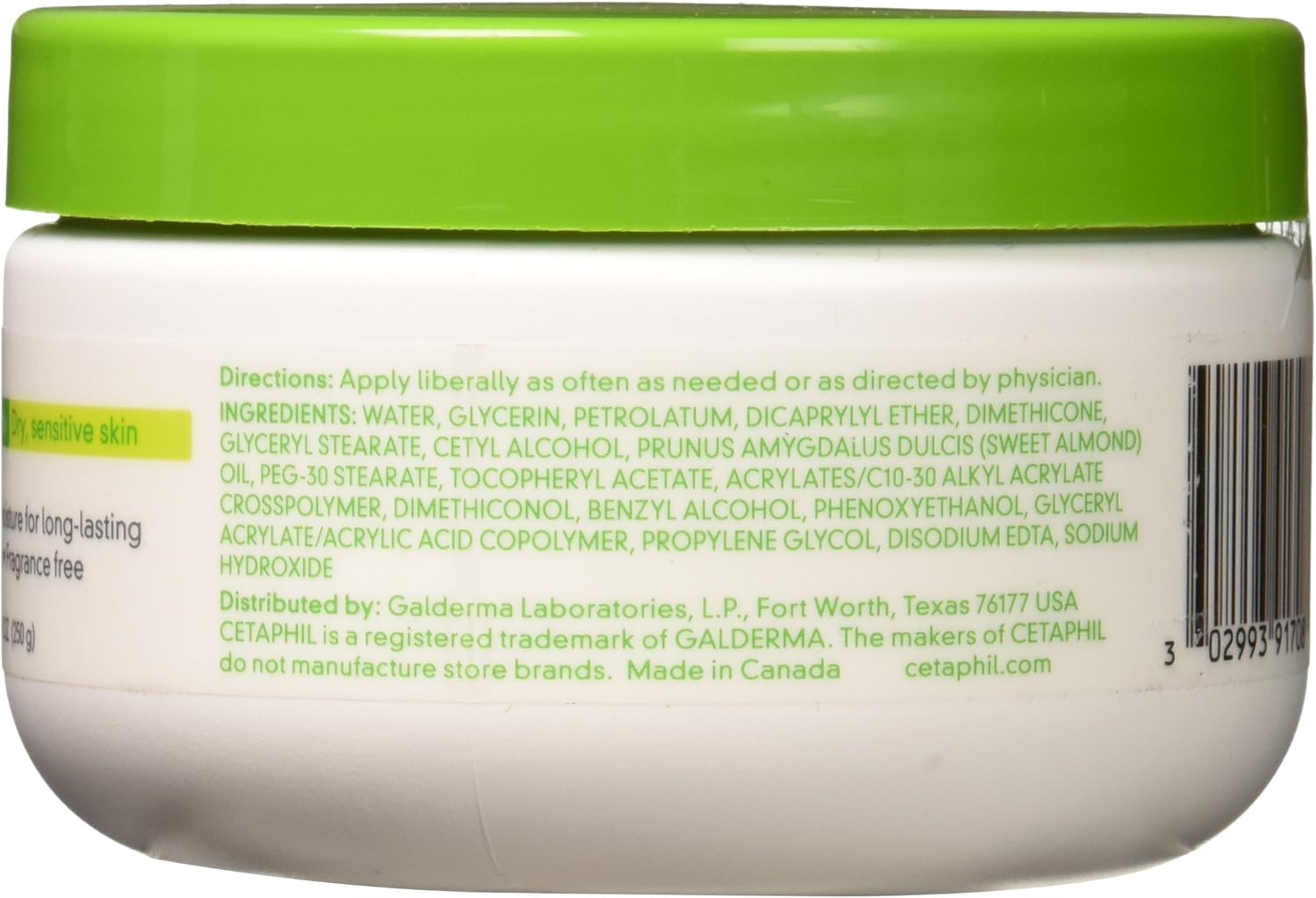 Cetaphil Moisturizing Cream, 16 Oz
