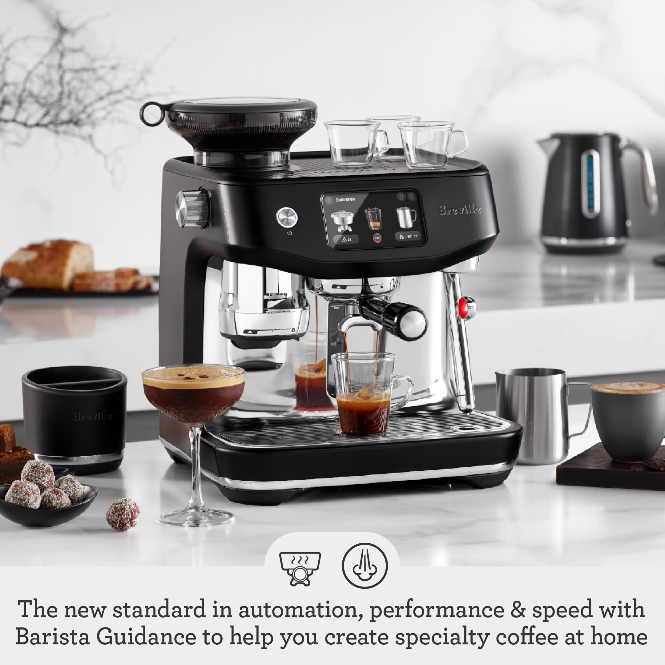 Breville Oracle Jet Espresso Machine, Brushed Stainless Steel