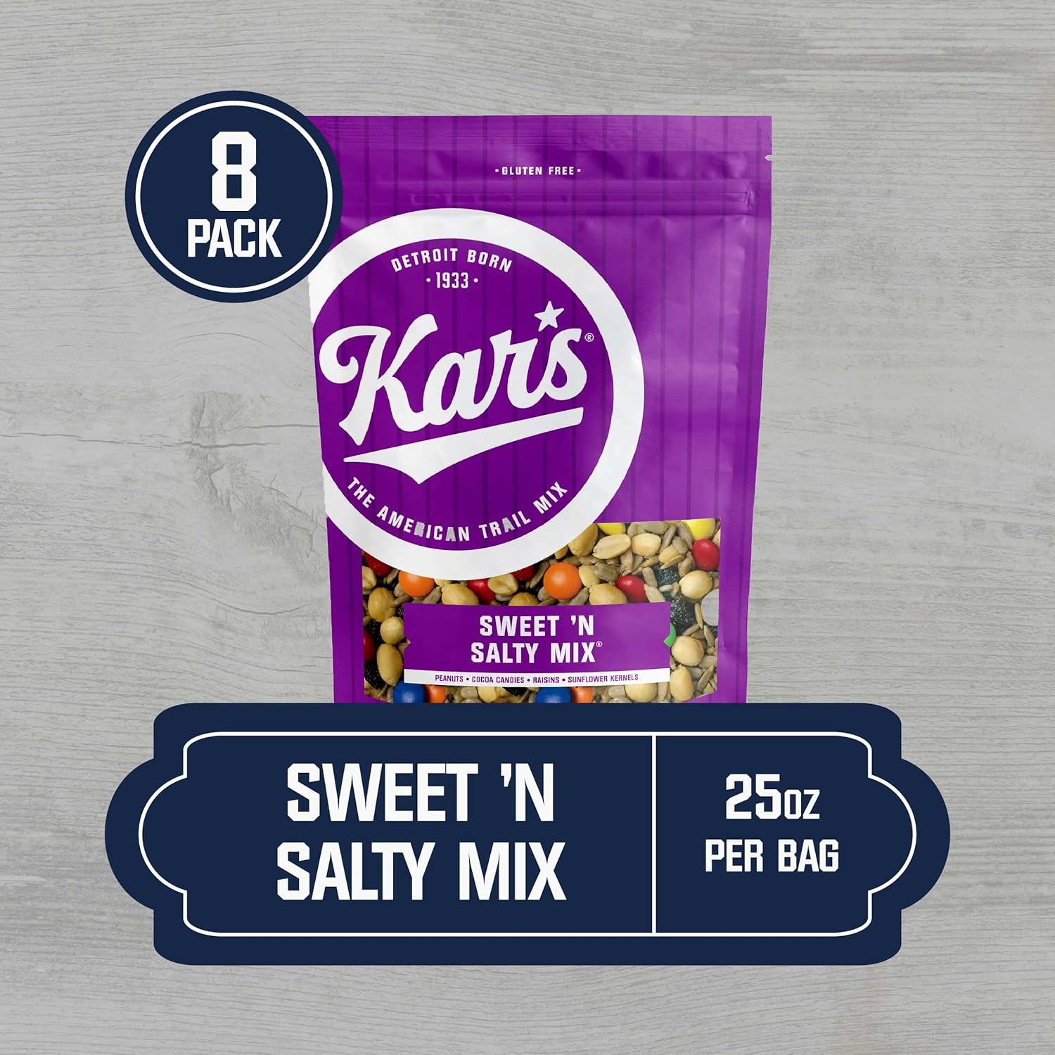 Kar’s Nuts Sweet ‘N Salty Trail Mix, 2 oz Pouch (Pack of 72), Gluten-Free Trail Mix Snack