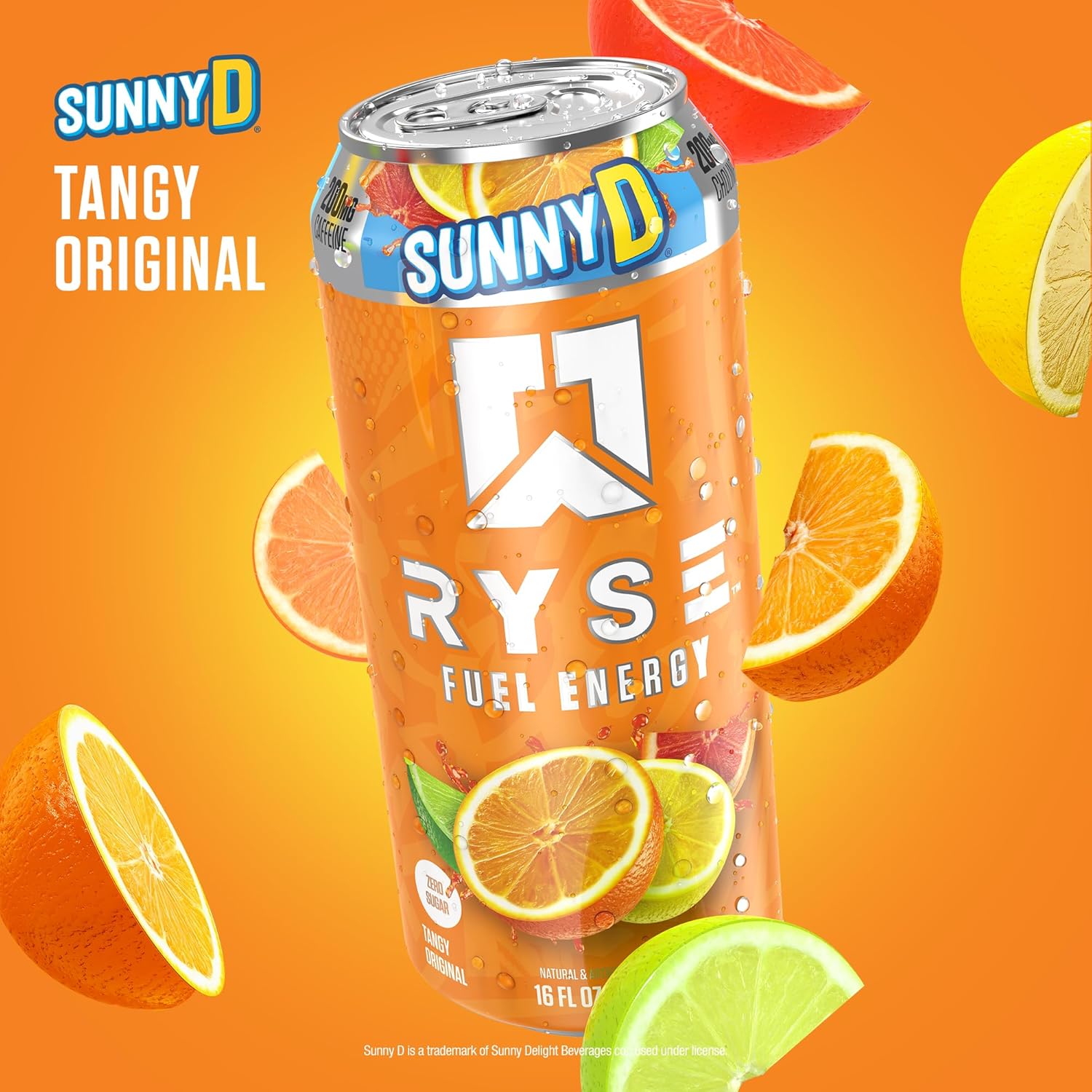 RYSE Fuel Energy Drink - Variety Pack - Sugar Free, Gluten Free & Vegan - 200mg Natural Caffeine, Taurine & Choline for Focus & Energy - No Artificial Colors - 16 fl oz Cans (12-Pack)