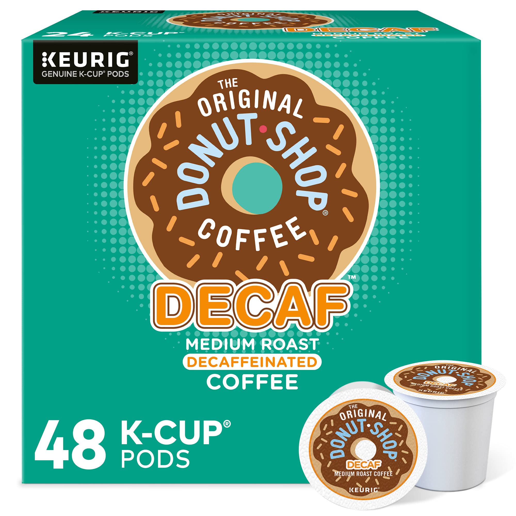 The Original Donut Shop Regular Keurig Single-Serve K-Cup Pods, Medium Roast Coffee, 72 Count