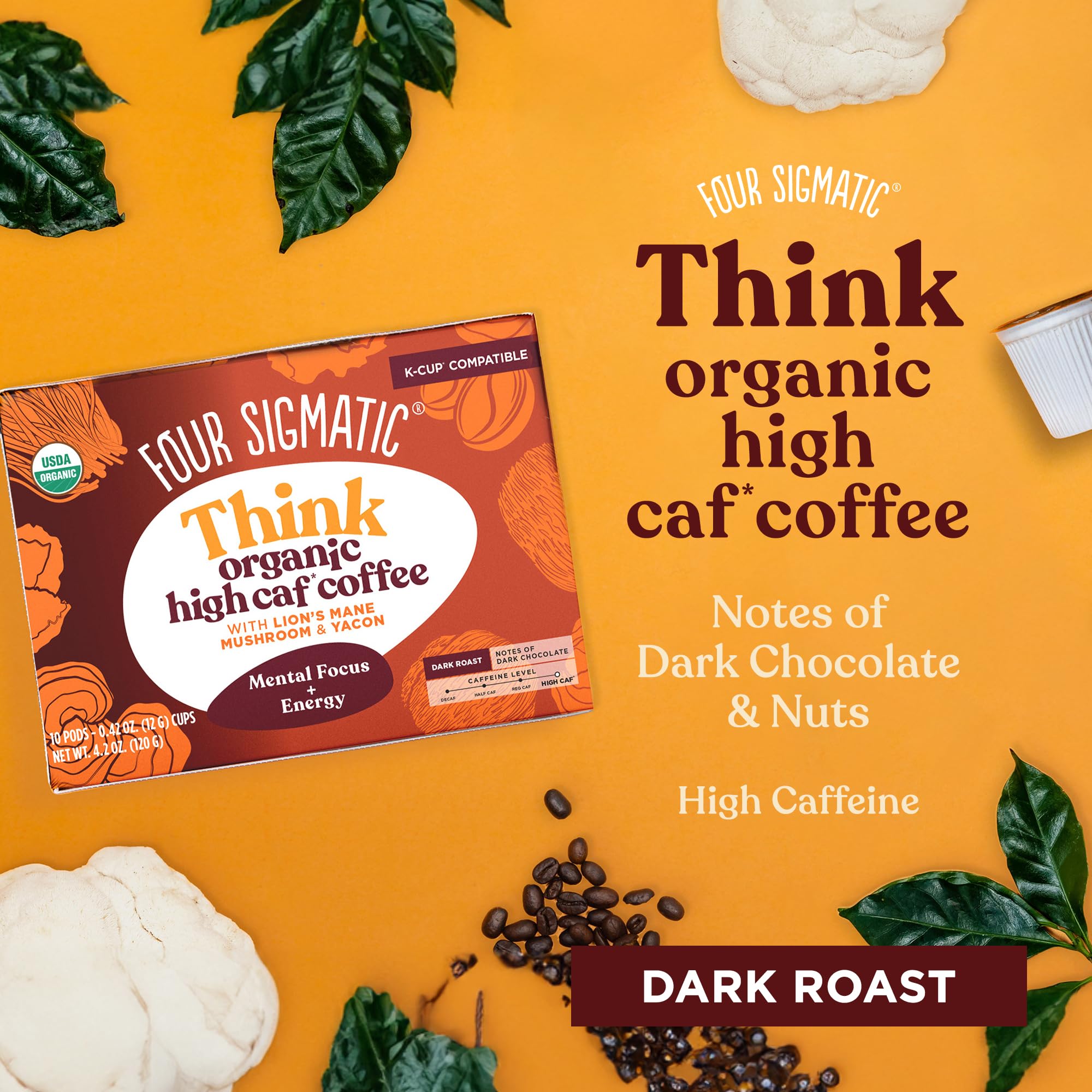 Four Sigmatic Mushroom Coffee K-Cups