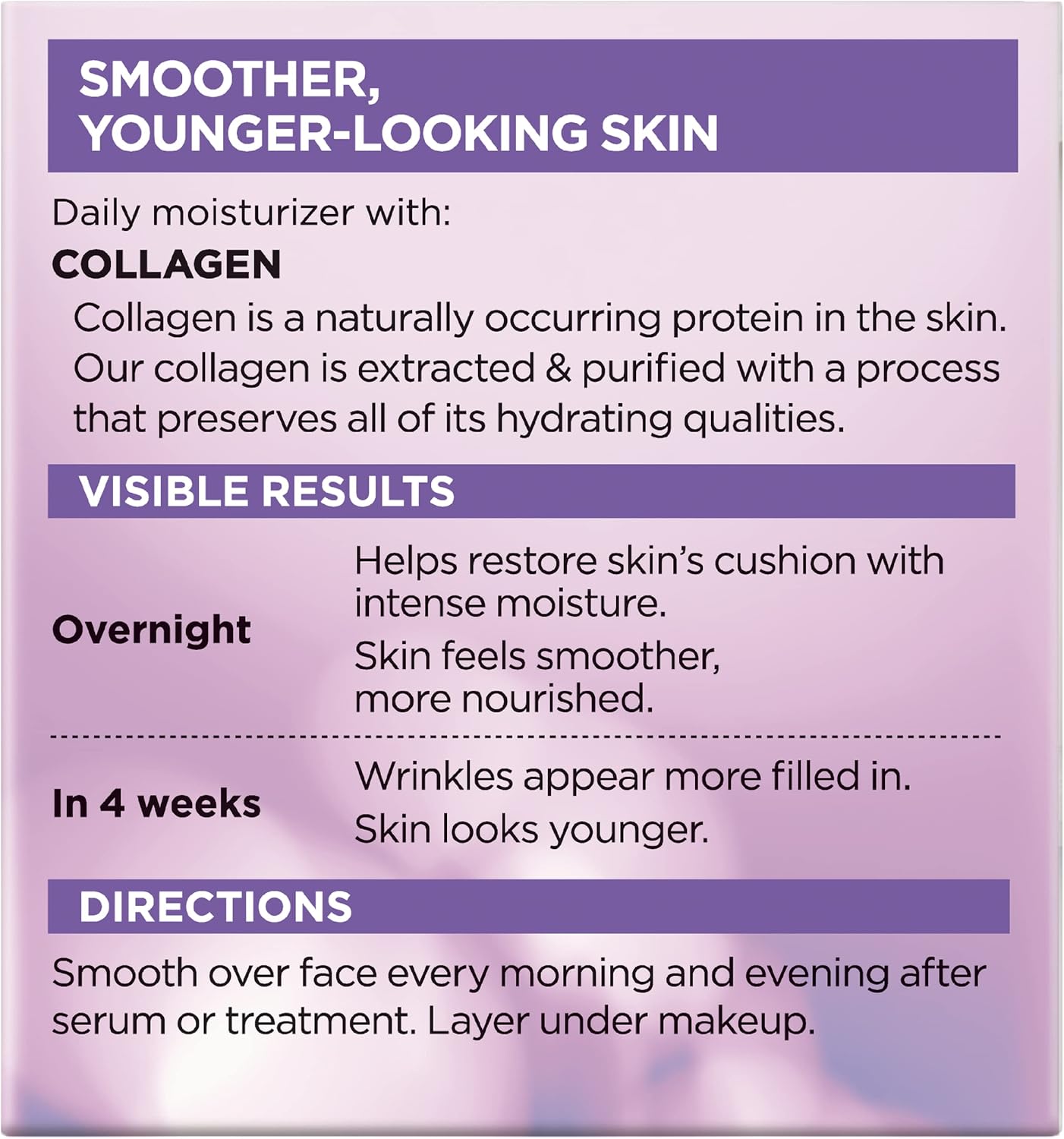 L'Oreal Paris Collagen Moisture Filler Day/Night Cream, 1.7-Fluid Ounce