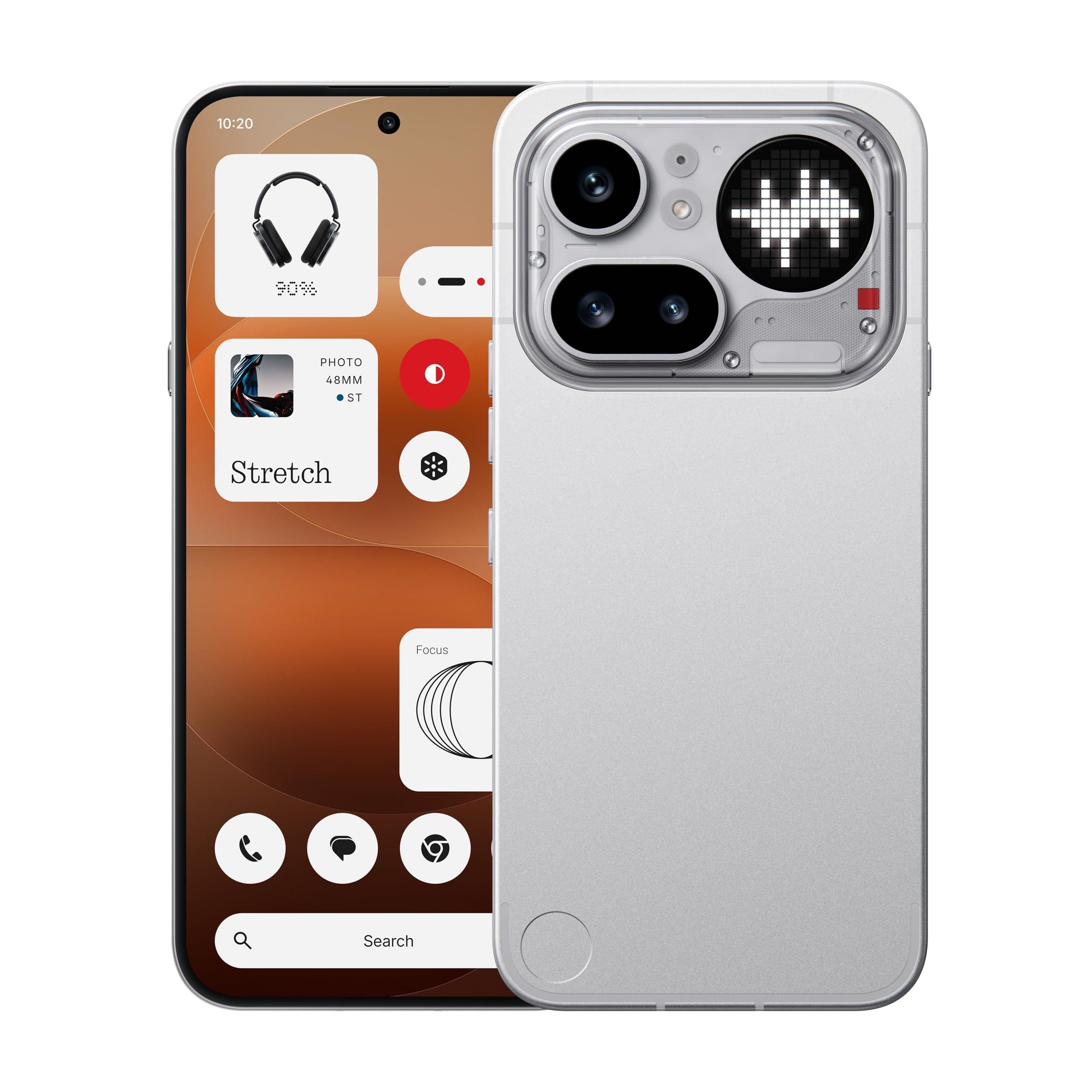 Nothing Phone (4a) Pro Cell Phone 2026 New, Unlocked Android 16 Smartphone, Triple-Lens Camera, AI Photo Edits, 6.83" 144Hz AMOLED Display, 5080mAh Battery, Dual-SIM Glyph Matrix (Black, 12+256GB)