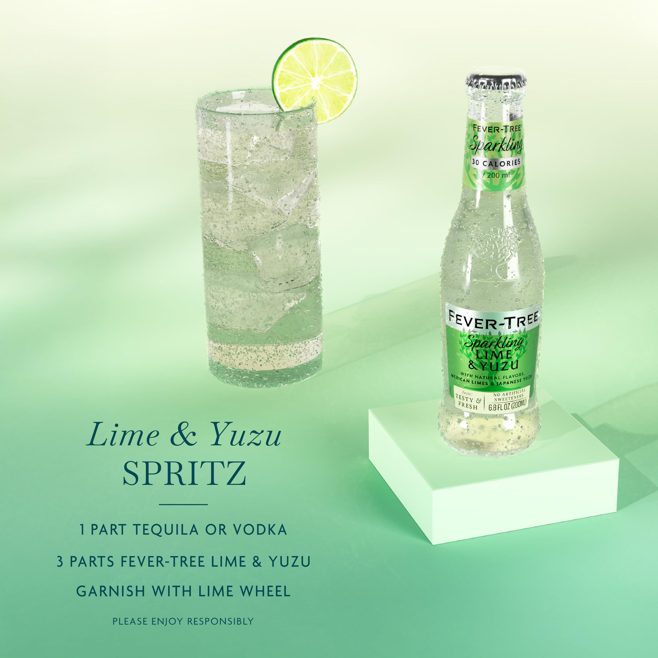 Fever Tree Club Soda Club Soda - Premium Quality Delicate with perfect carbonation - Refreshing Beverage for Cocktails & Mocktails. Naturally Sourced Ingredients, No Artificial Sweeteners or Colors - 5.07 Fl Oz (Pack of 24)(Packaging May Vary)